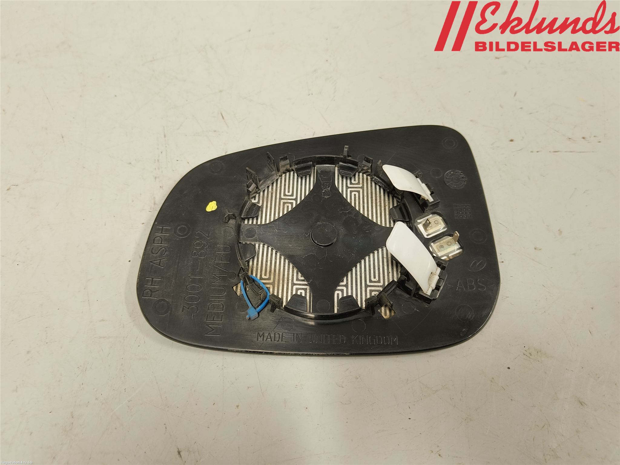 Volvo V70 08-13 Spegelglas Hö