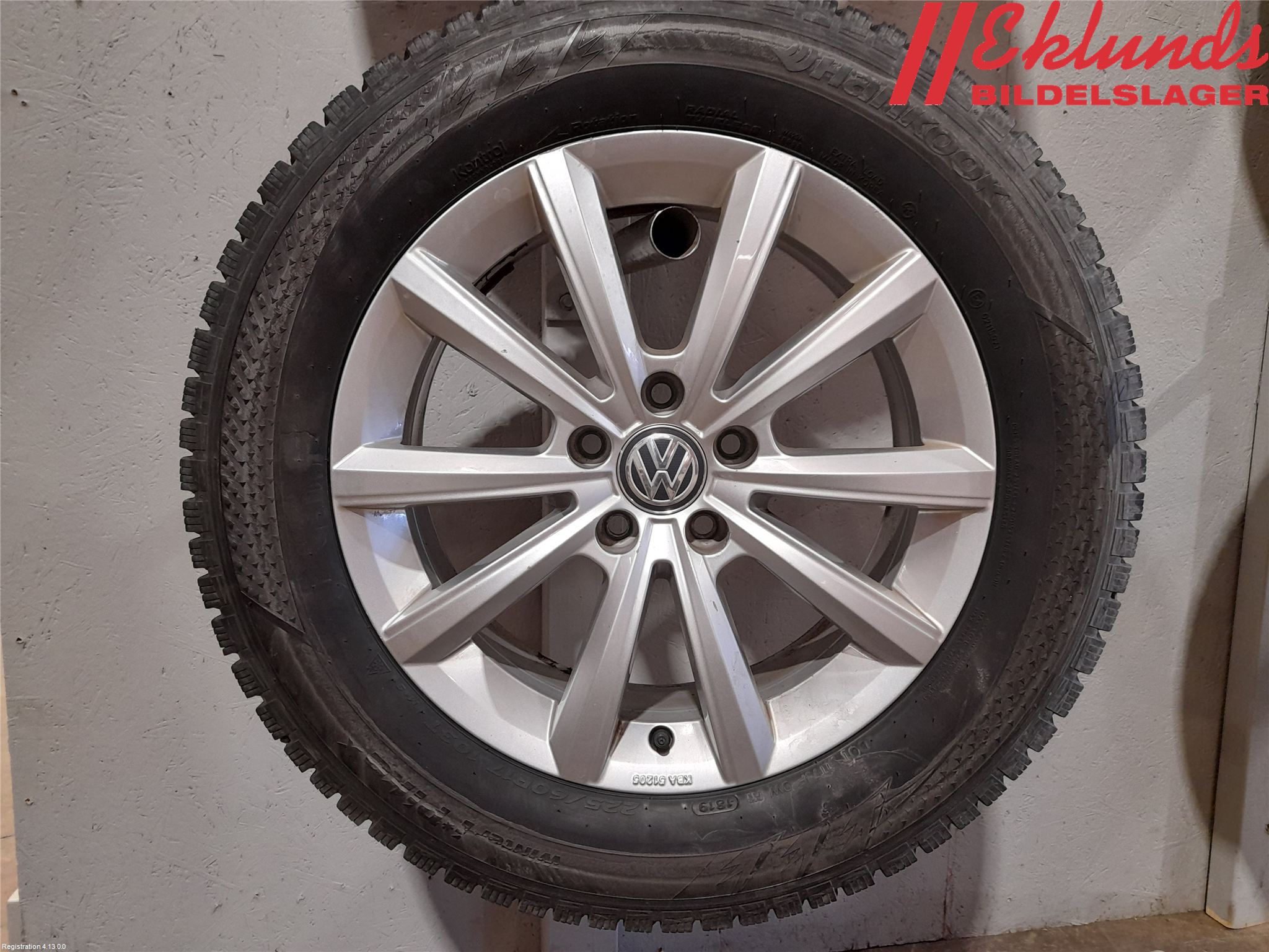 Volkswagen VW TIGUAN 16-24 Vinterdäck Alumfälg 4St