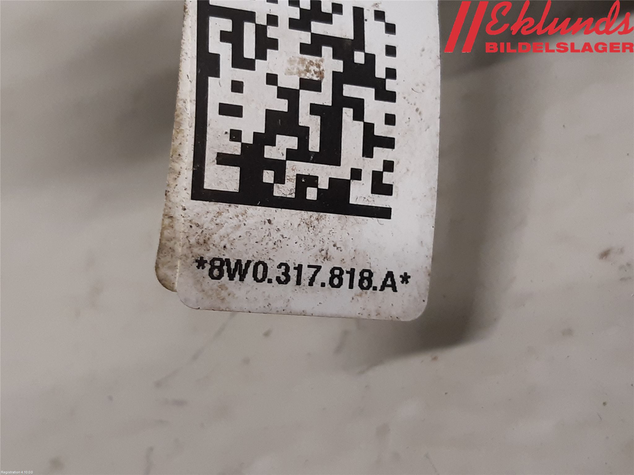 Audi A4/S4 B9 20- Växellåda Oljerör-Slang