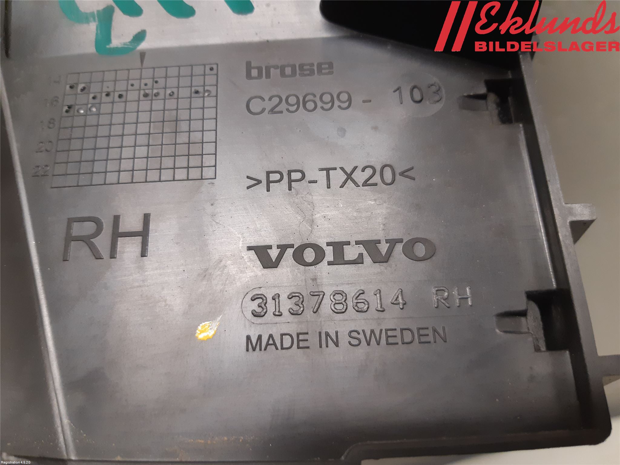 Volvo V90 17->> Styrlist Ruta