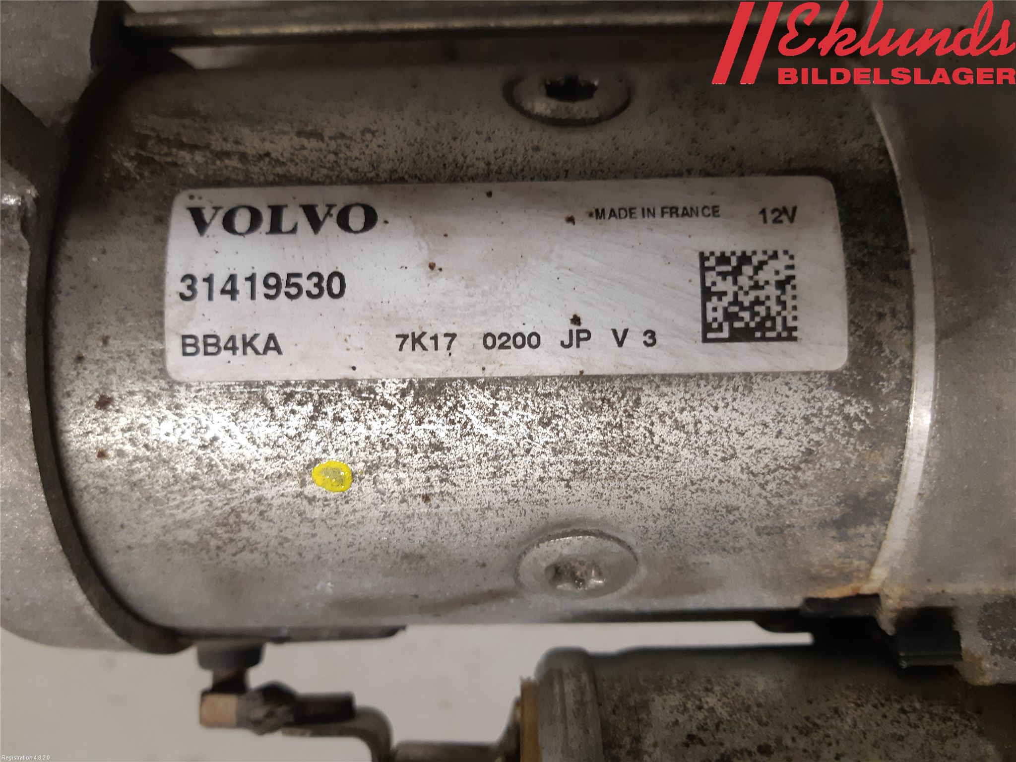 Volvo V40 12-19 Startmotor Diesel