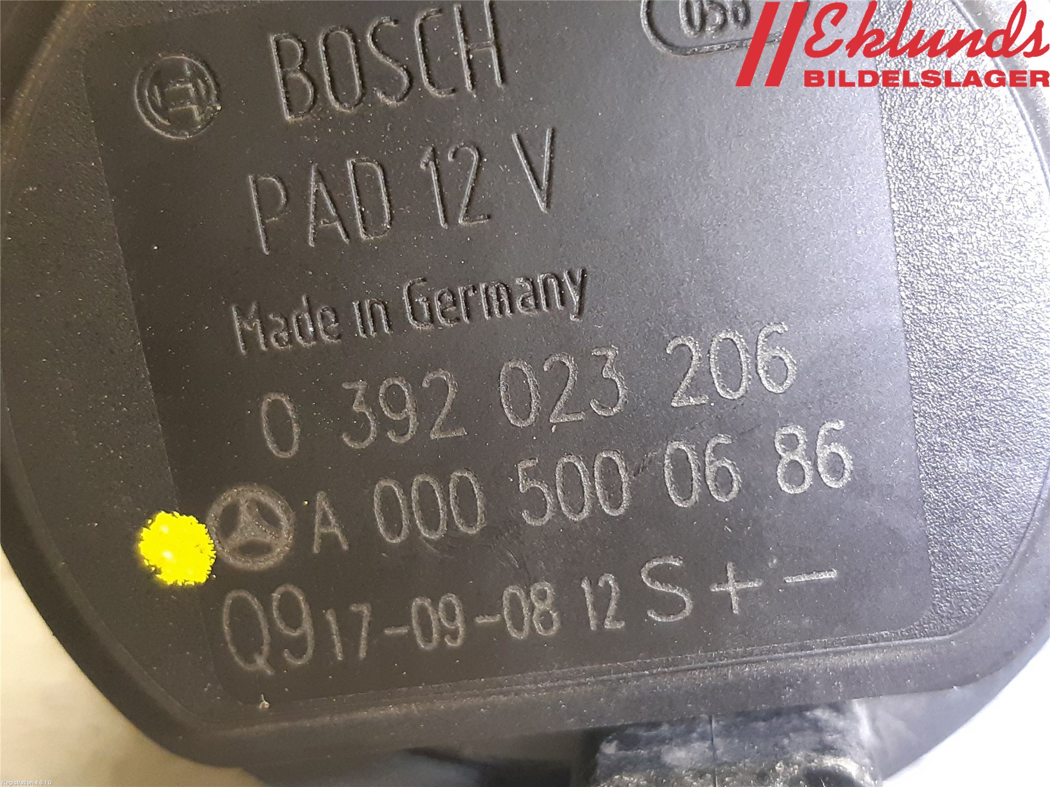 Mercedes-Benz MB A-KLASS (W176) 13-18 Värme Cirkulationspump