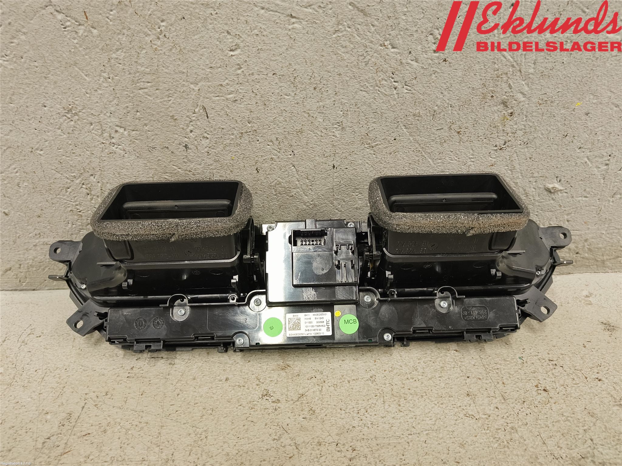 BMW 1 F40 19- Ac Styrenhet Ac Manöveren