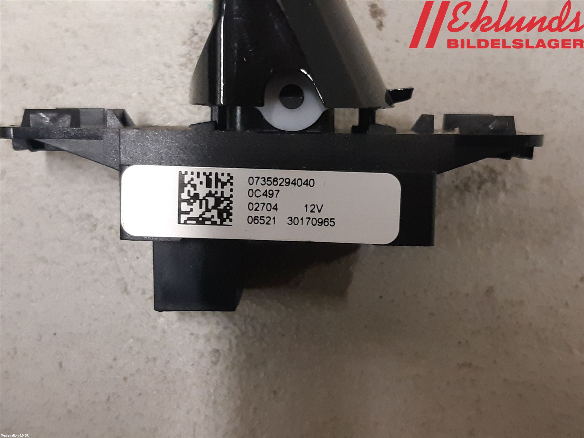 Fiat 500e 20- Strömställare Elhiss