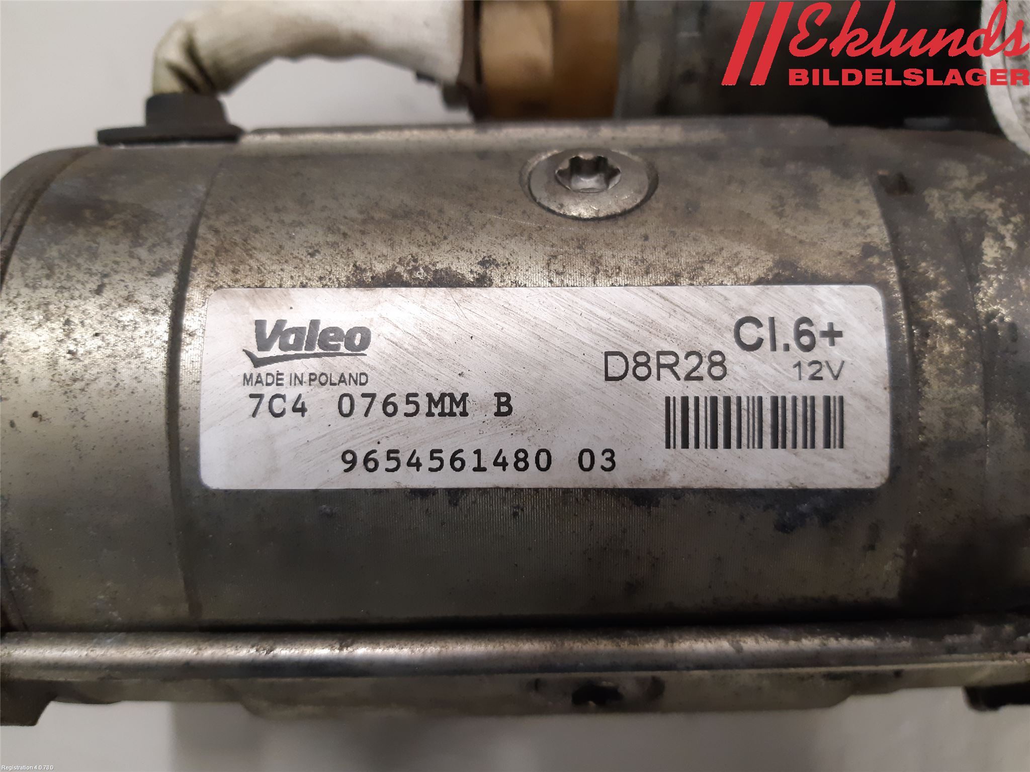 Peugeot 508 11-18 Startmotor Diesel