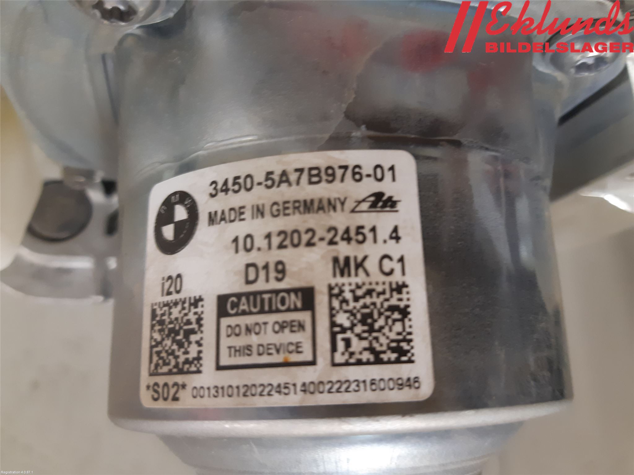 BMW iX I20 22- Abs Hydraulaggregat