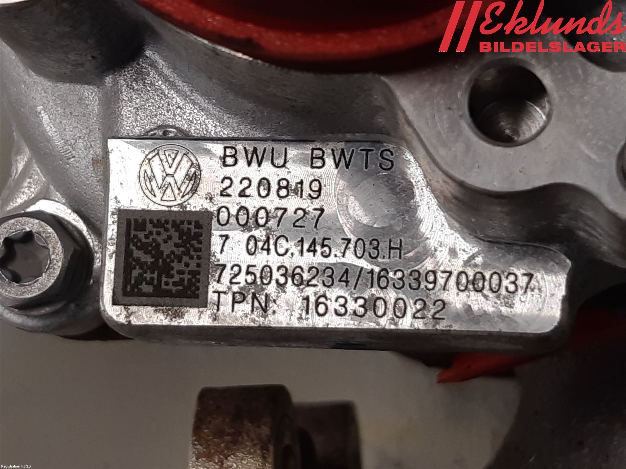 Volkswagen VW T-CROSS 19- Turboaggregat