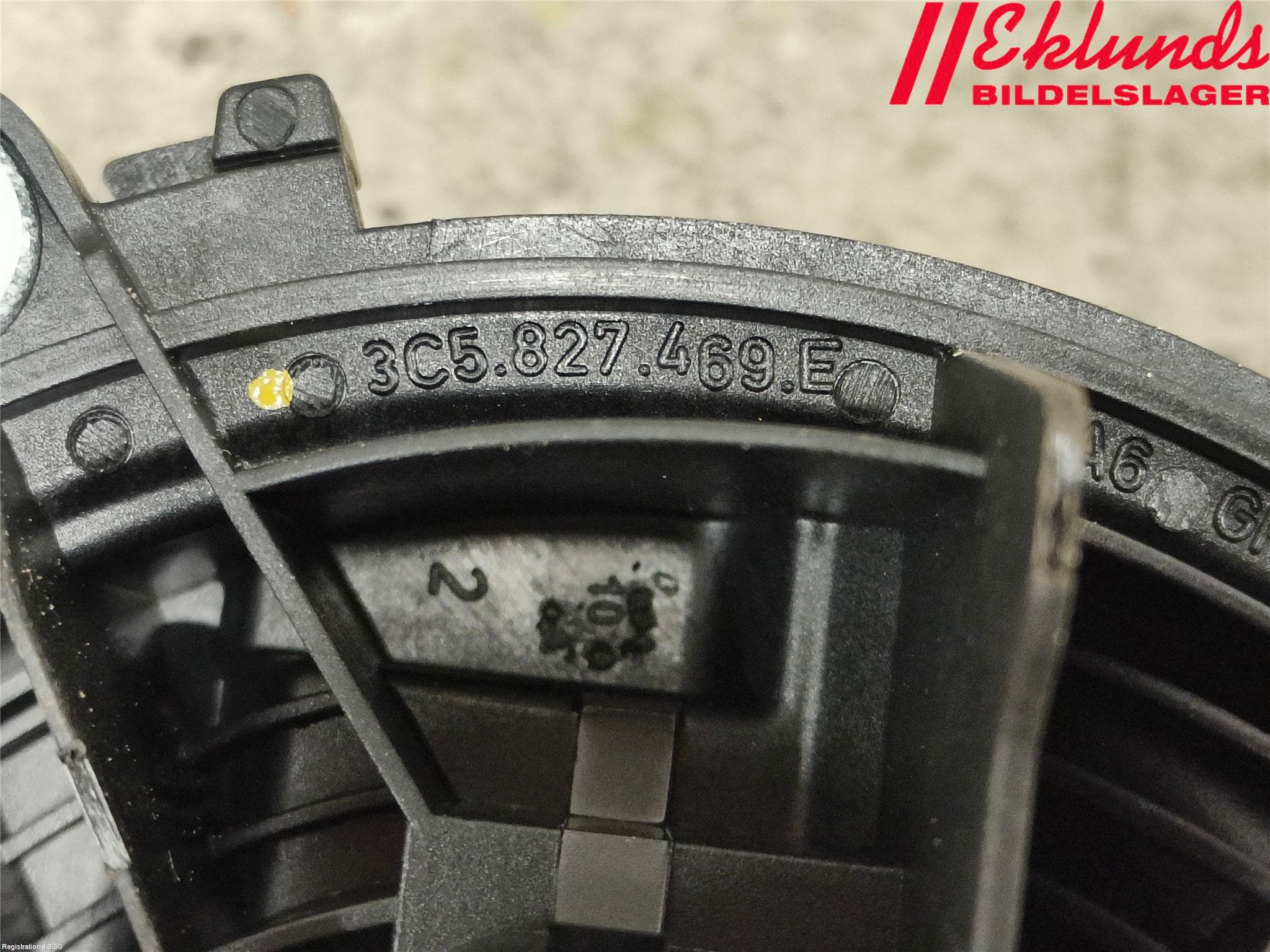 Volkswagen VW GOLF VI 09-13 Bakluckehandtag