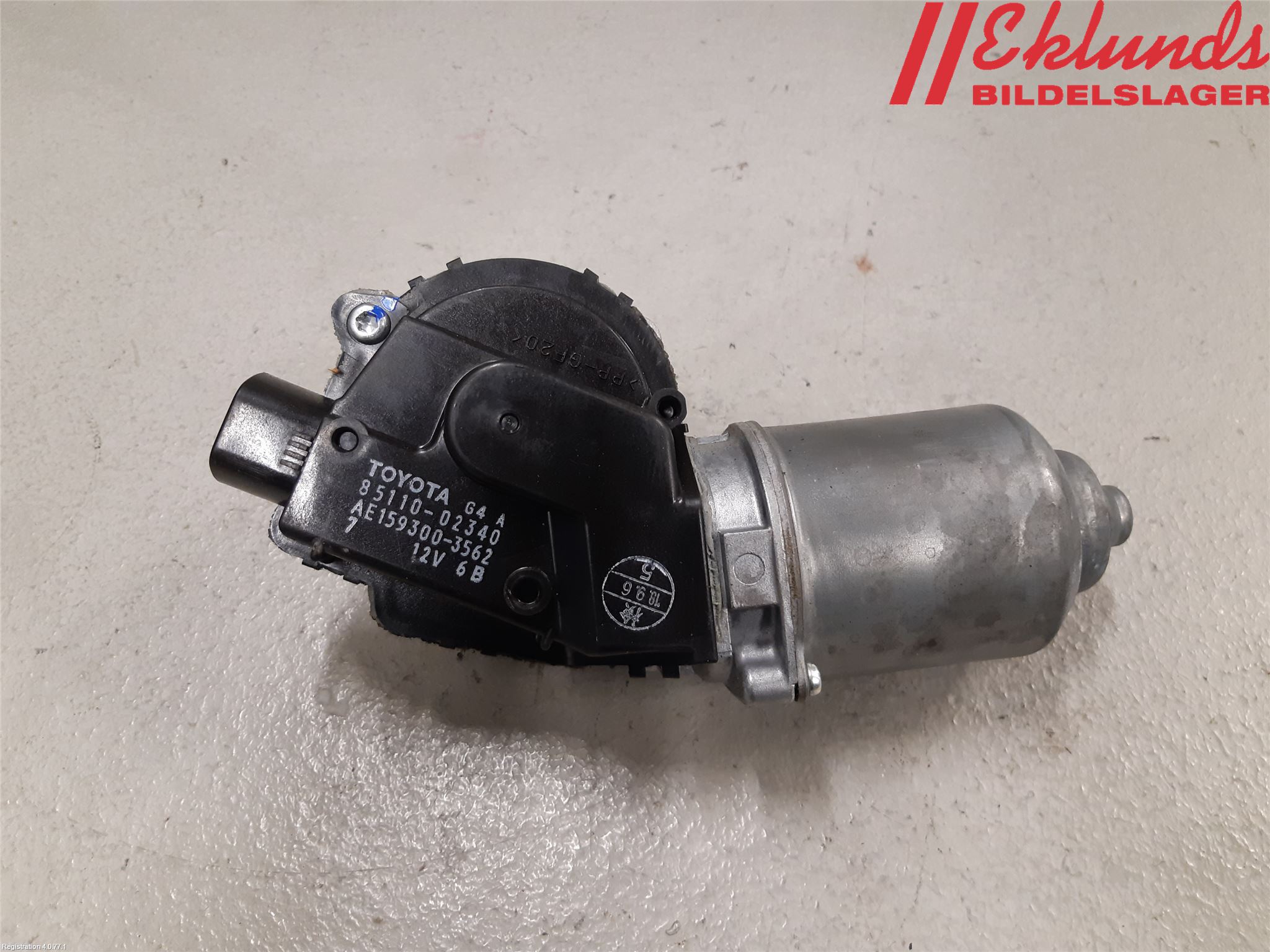 Toyota AURIS 13-19 Torkarmotor Vindruta