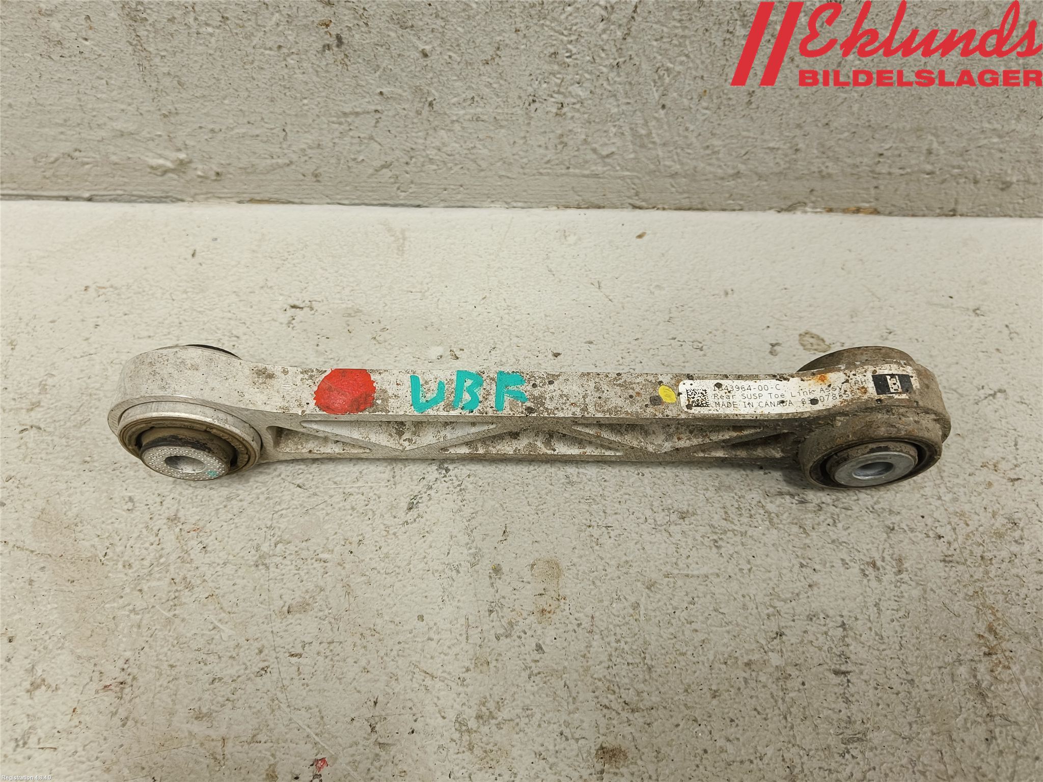 Tesla MODEL S 13- Bärarm Bak Övre Vänster