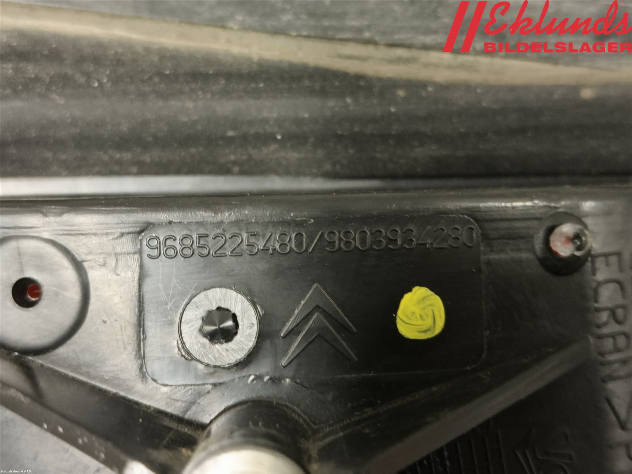 Citroen C3 10-17 Bakljus Lucka Hö