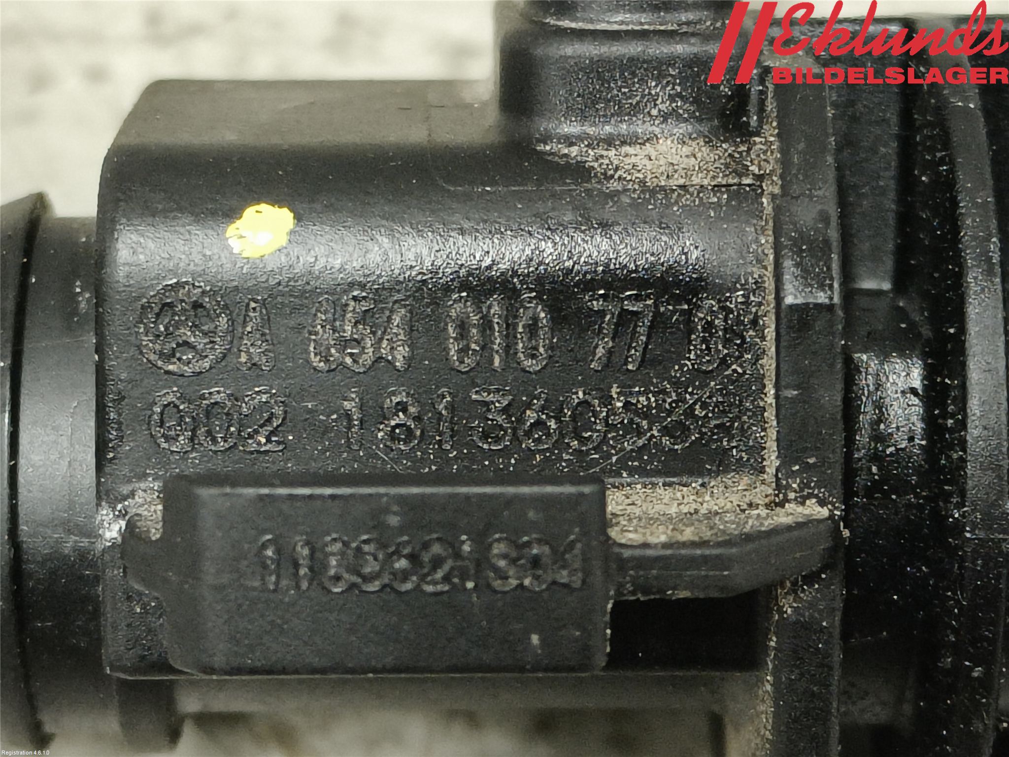 Mercedes-Benz MB C-KLASS (W205) 14-21 Vevhusventilation Slang-Rör