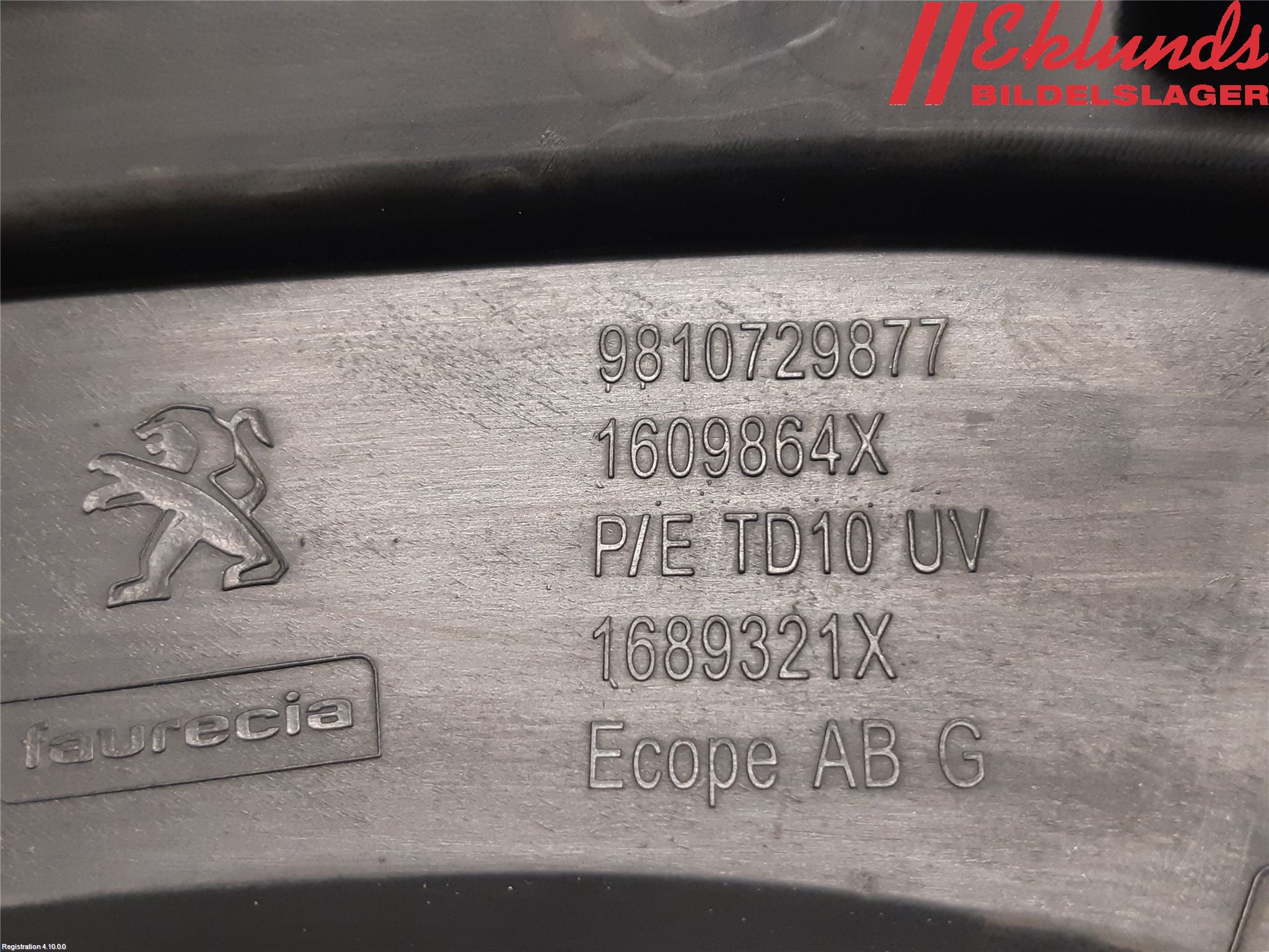 Peugeot PEUGOT 208 16-19 Dimljussarg Fram