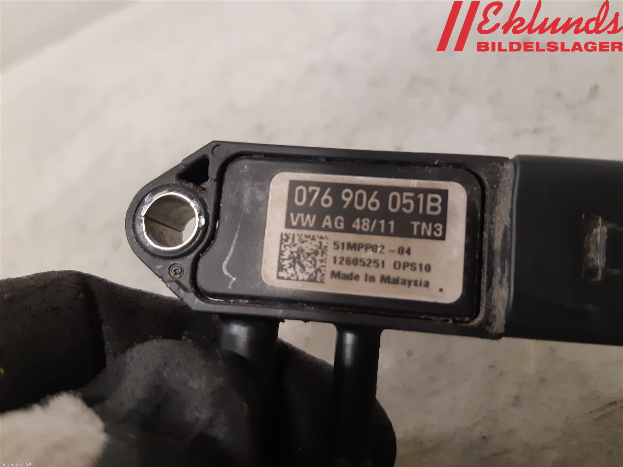 Volkswagen VW PASSAT 11-14 Givare Temp-Tryck Avgas