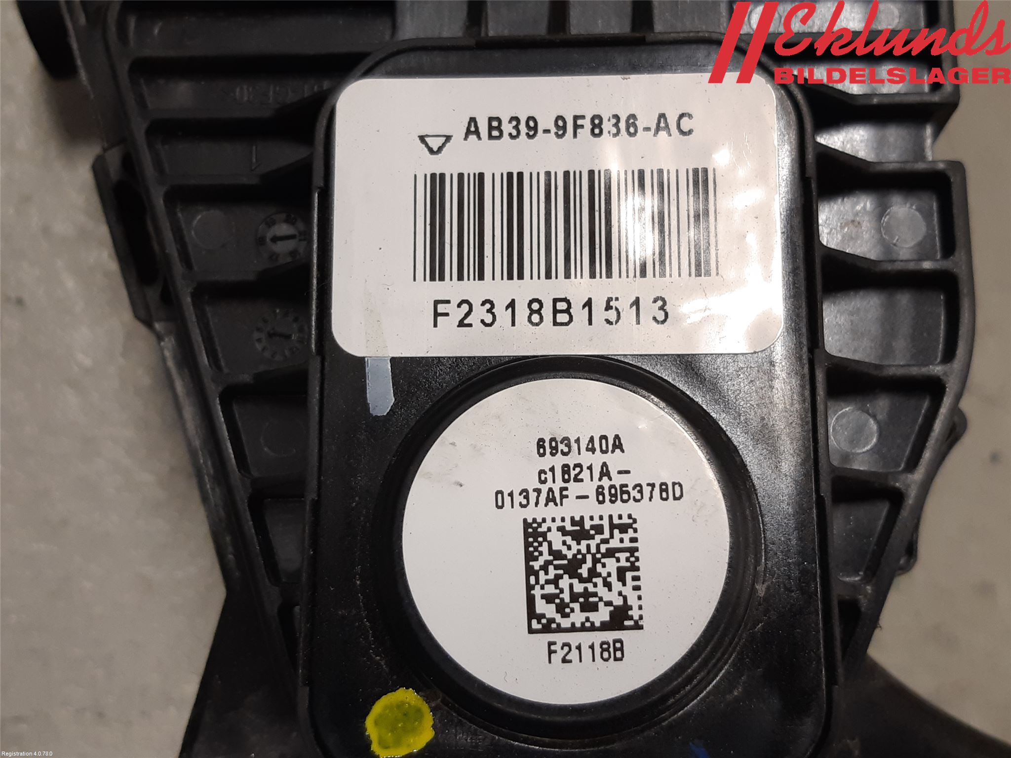 Ford RANGER EU 12-23 Gaspedal