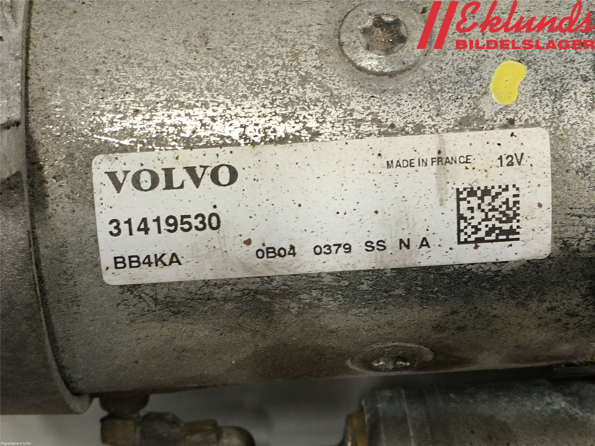 Volvo V60 CROSS COUNTRY 19- Startmotor Diesel