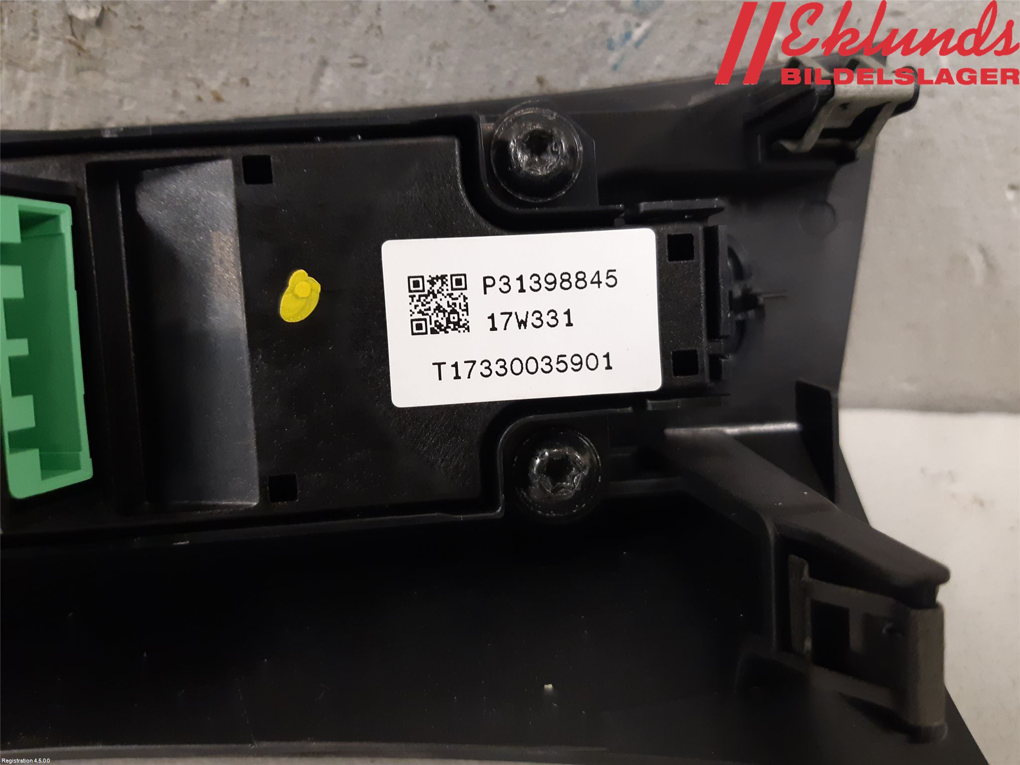 Volvo S90 17->> Strömställare Multifunktion