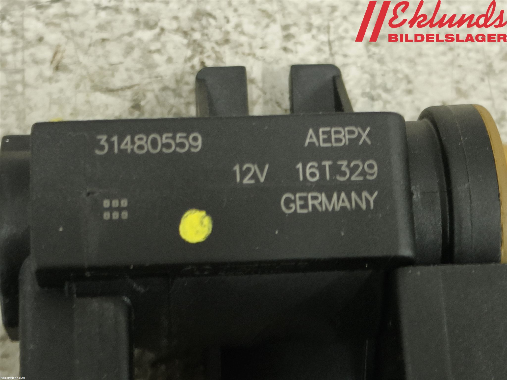 Volvo XC90/RECHARGE 16- Vakuumventil