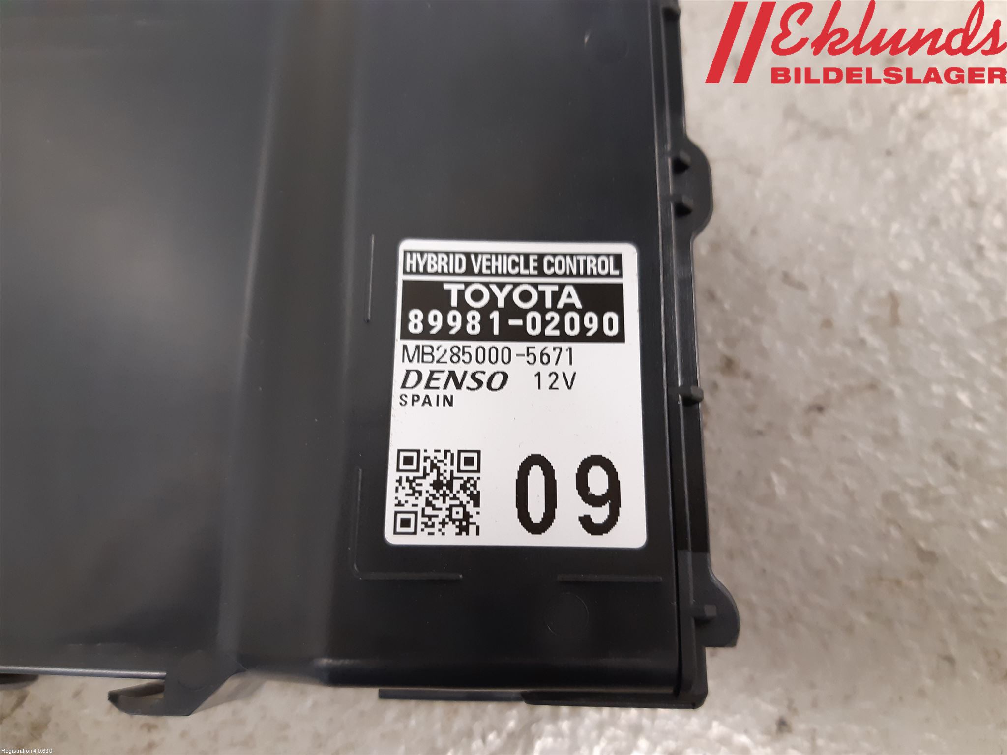 Toyota COROLLA 19- Styrenhet Övrigt