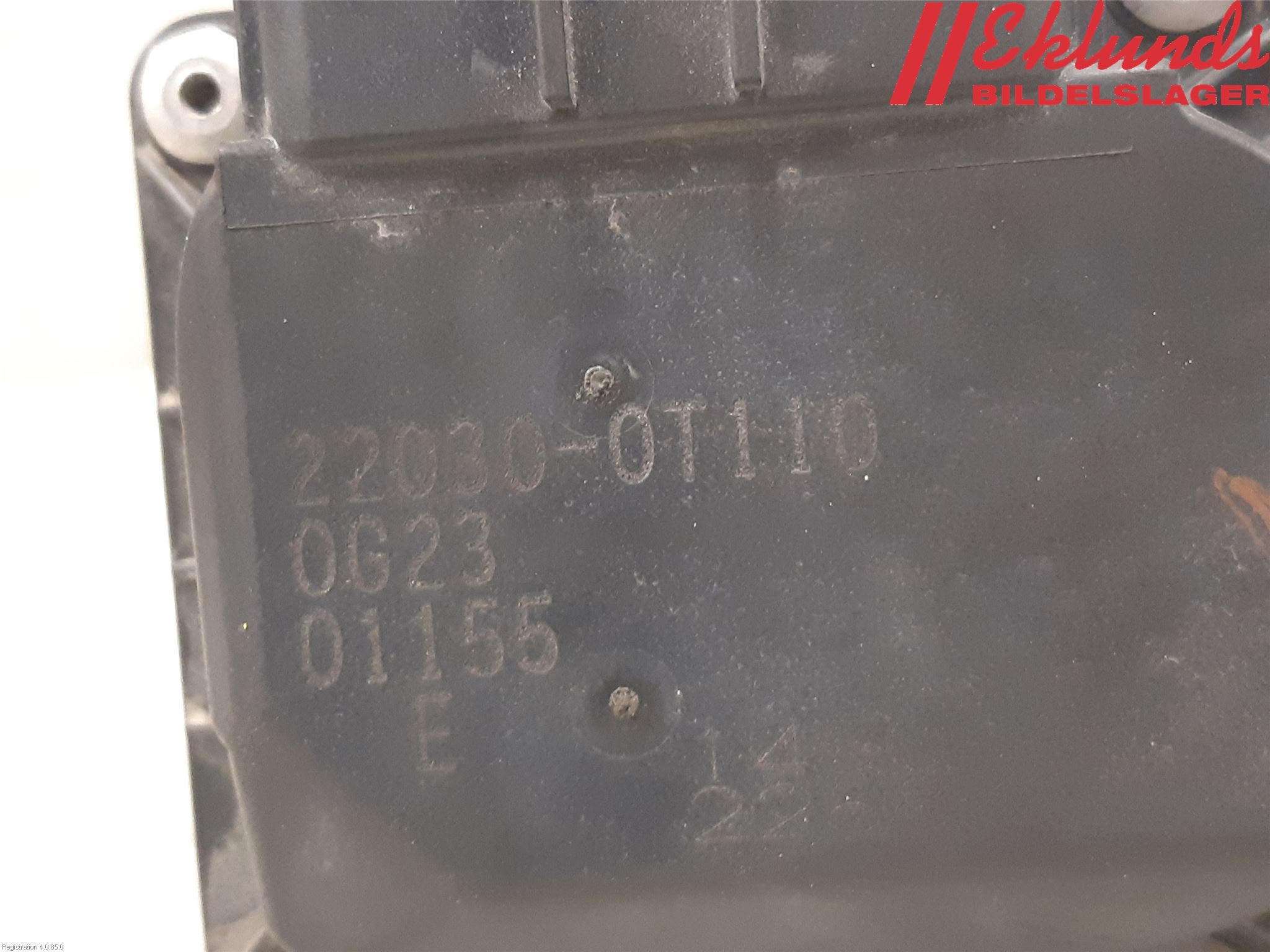 Toyota COROLLA 19- Injspjällhus