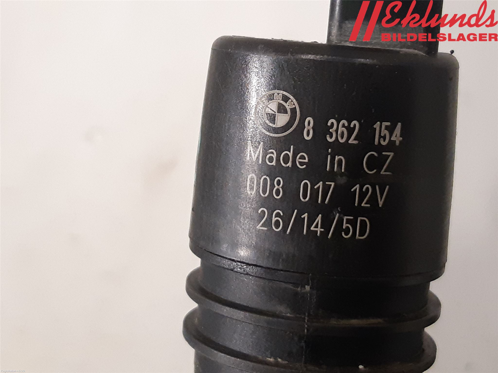 BMW 5 F10/F11/F18 09-17 Spolarpump Baklucka