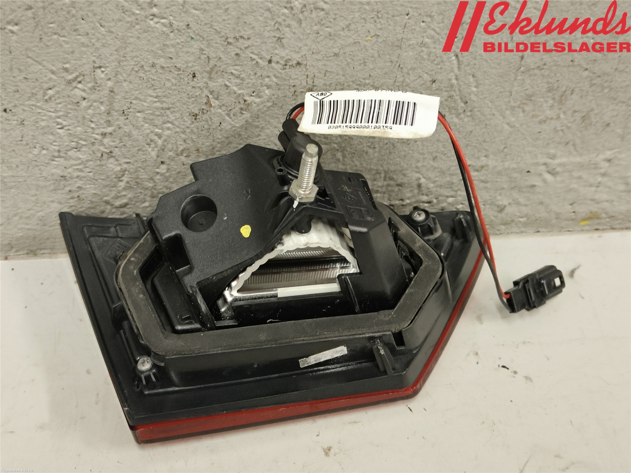 Renault CLIO IV 12-16 Bakljus Lucka Hö