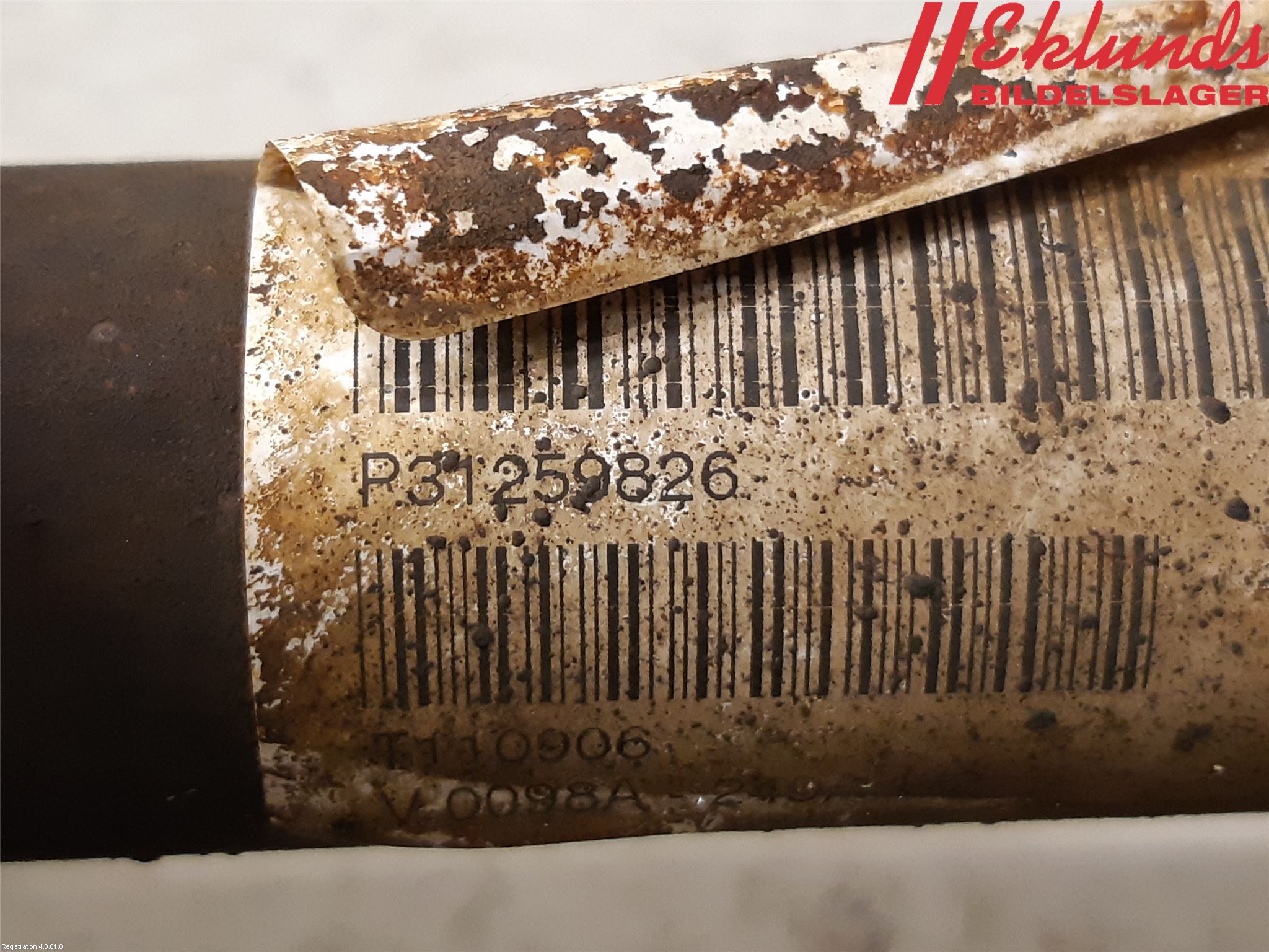 Volvo S60 11-13 Drivaxel Fram Vänster