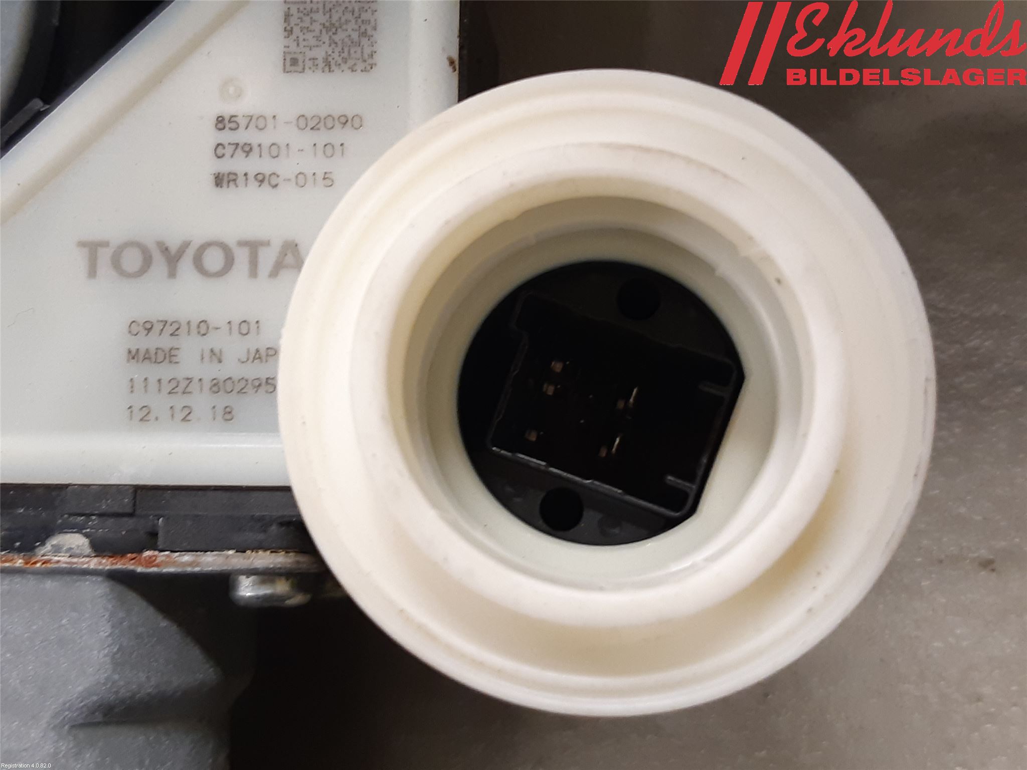 Toyota COROLLA 19- Fönsterhiss El Kompl