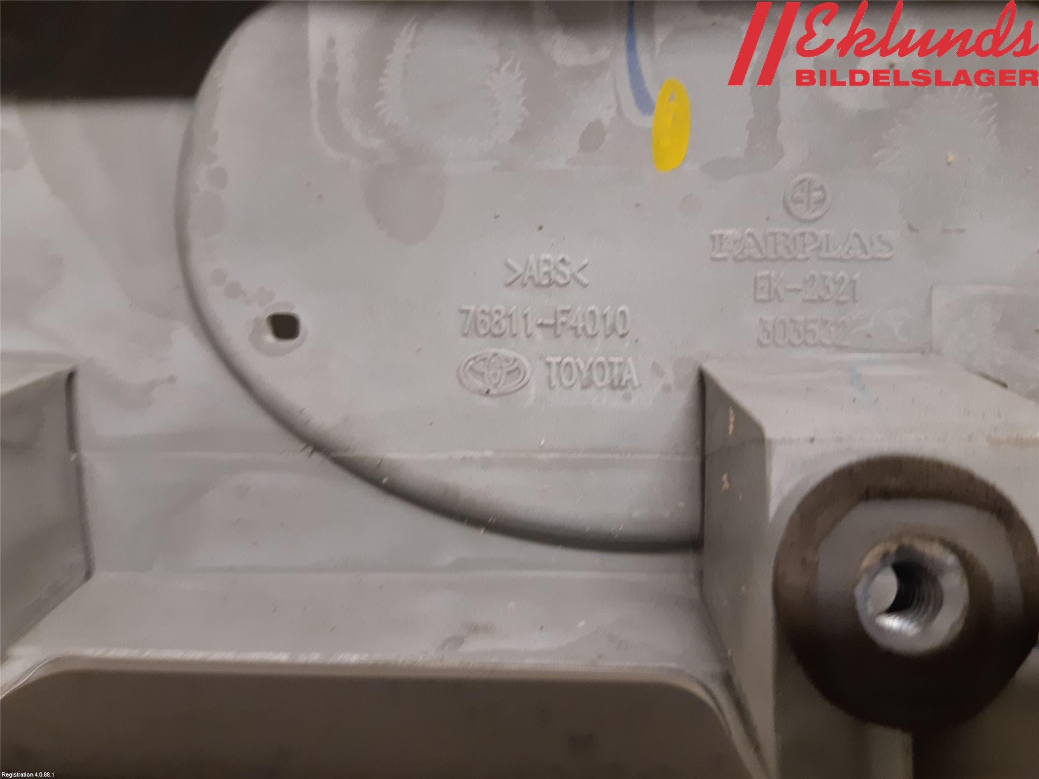 Toyota C-HR 16-23 List Bak-Baklucka