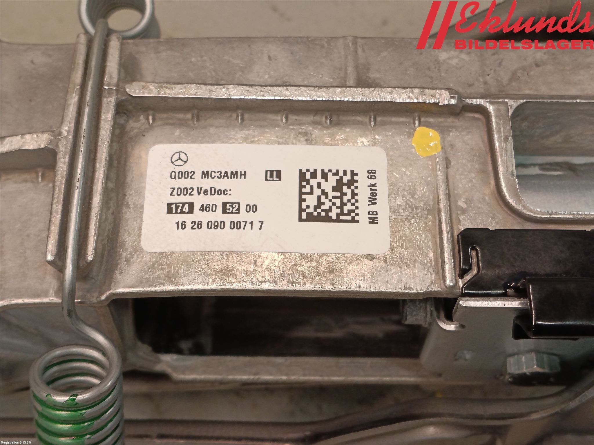 Mercedes-Benz MB CLA-KLASS (C118/X118) 19- Rattaxelagg Justerbart