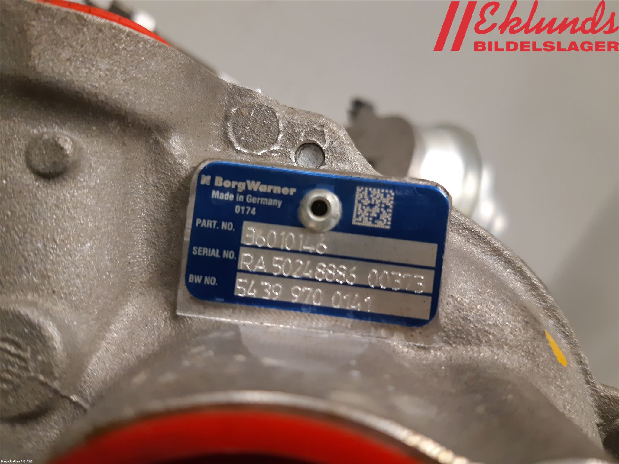 Volvo V70 14-16 Turboaggregat