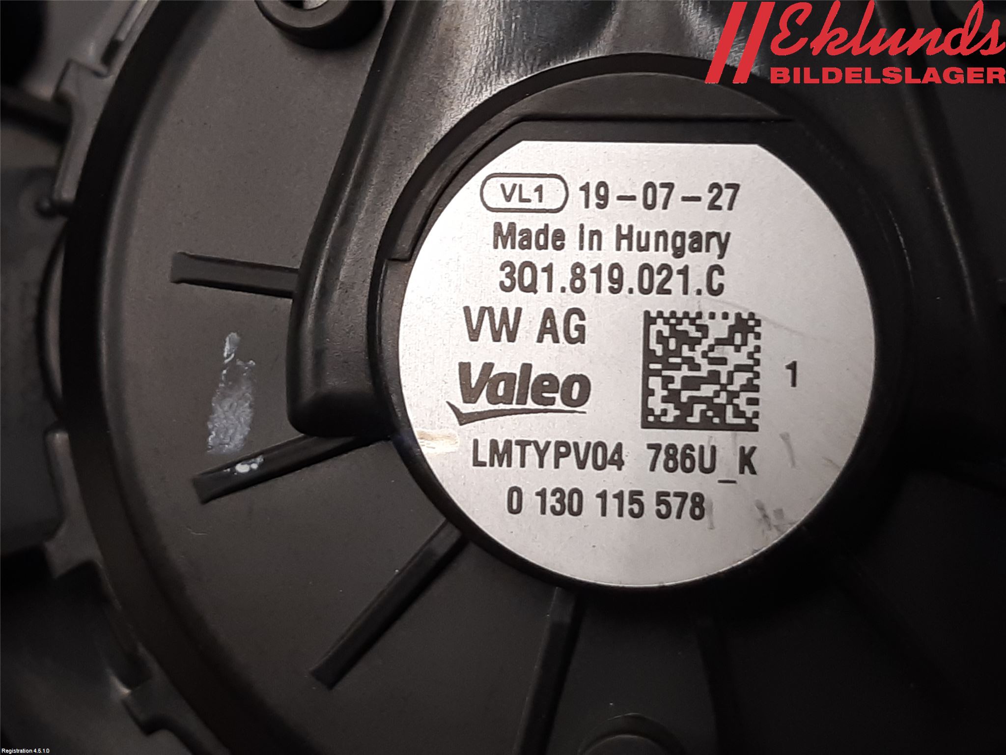 Volkswagen VW TIGUAN 16-24 Ac Värmefläkt
