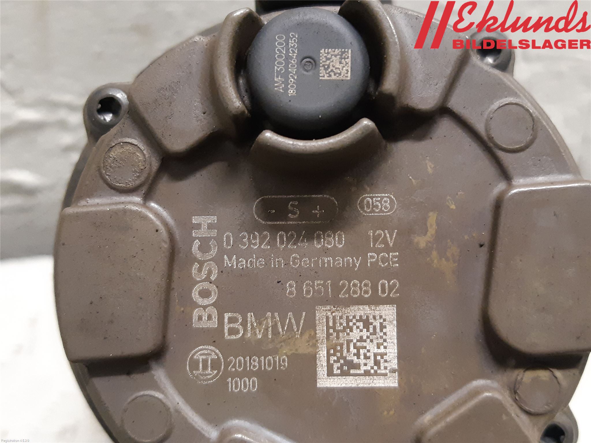 BMW 3 G20/G21/G80/G81 19- Vattenpump