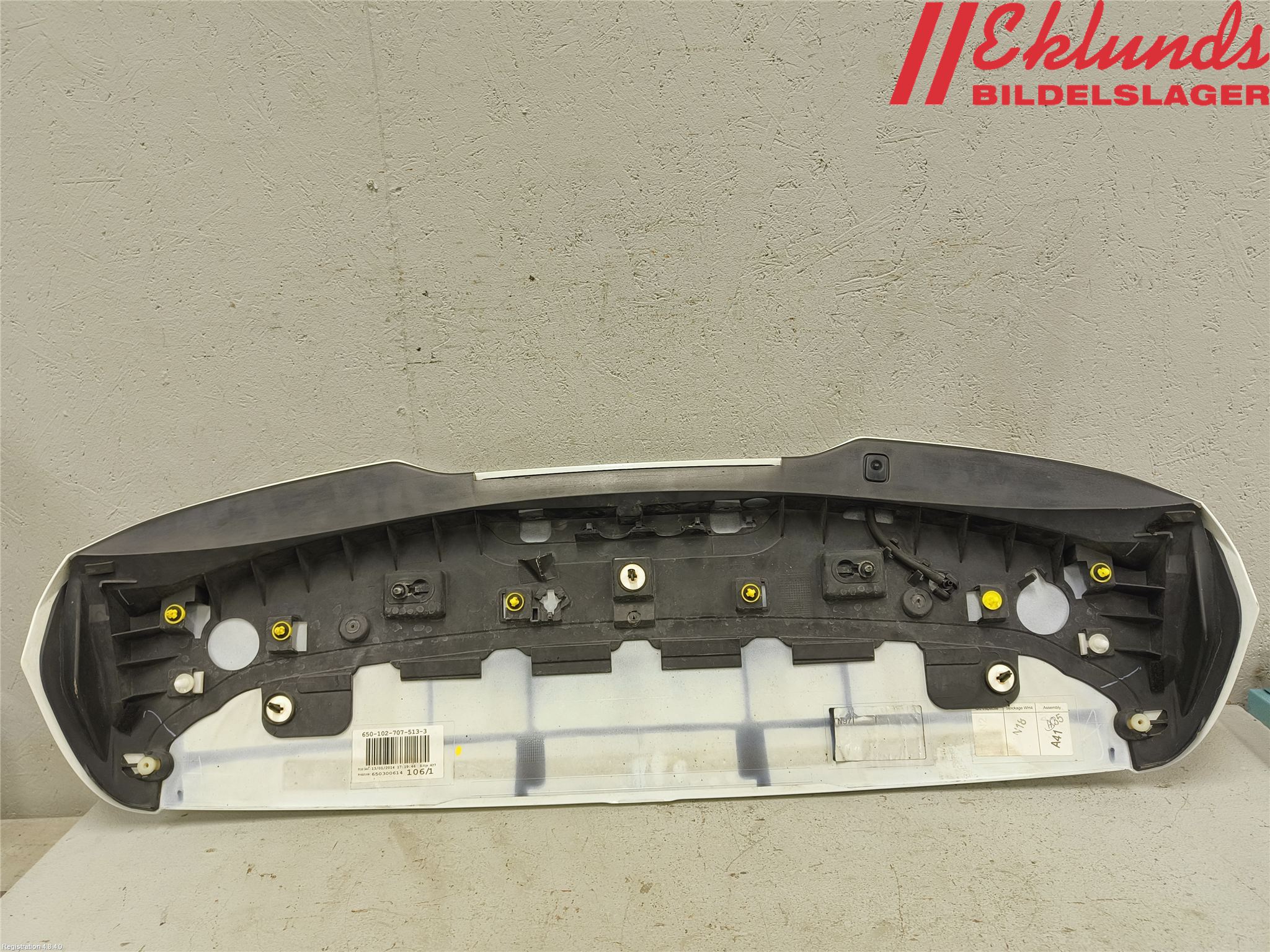 Volvo V40 12-19 Spoiler Baklucka