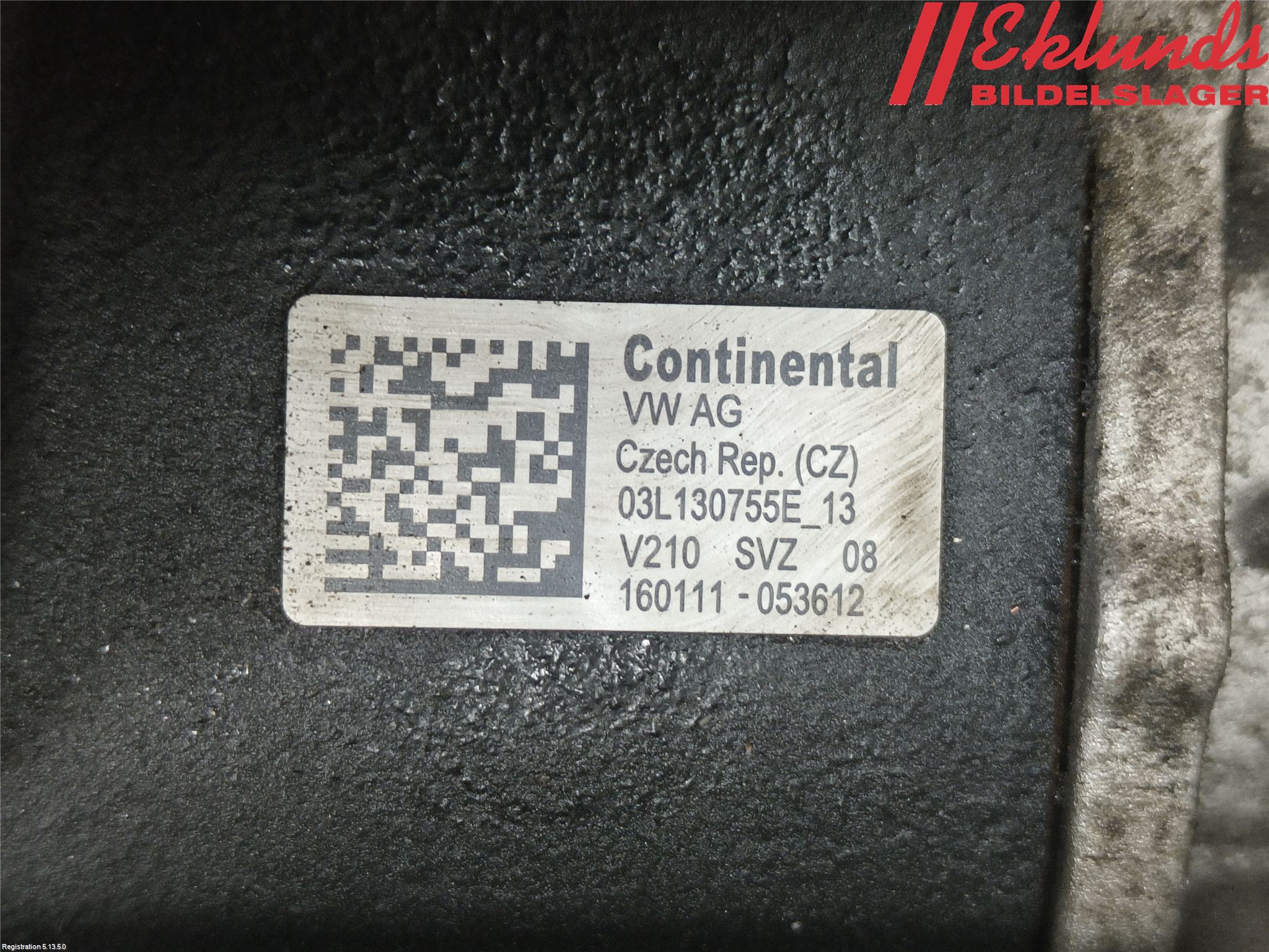 Skoda SUPERB 09-15 Bränsle Insppump Diesel