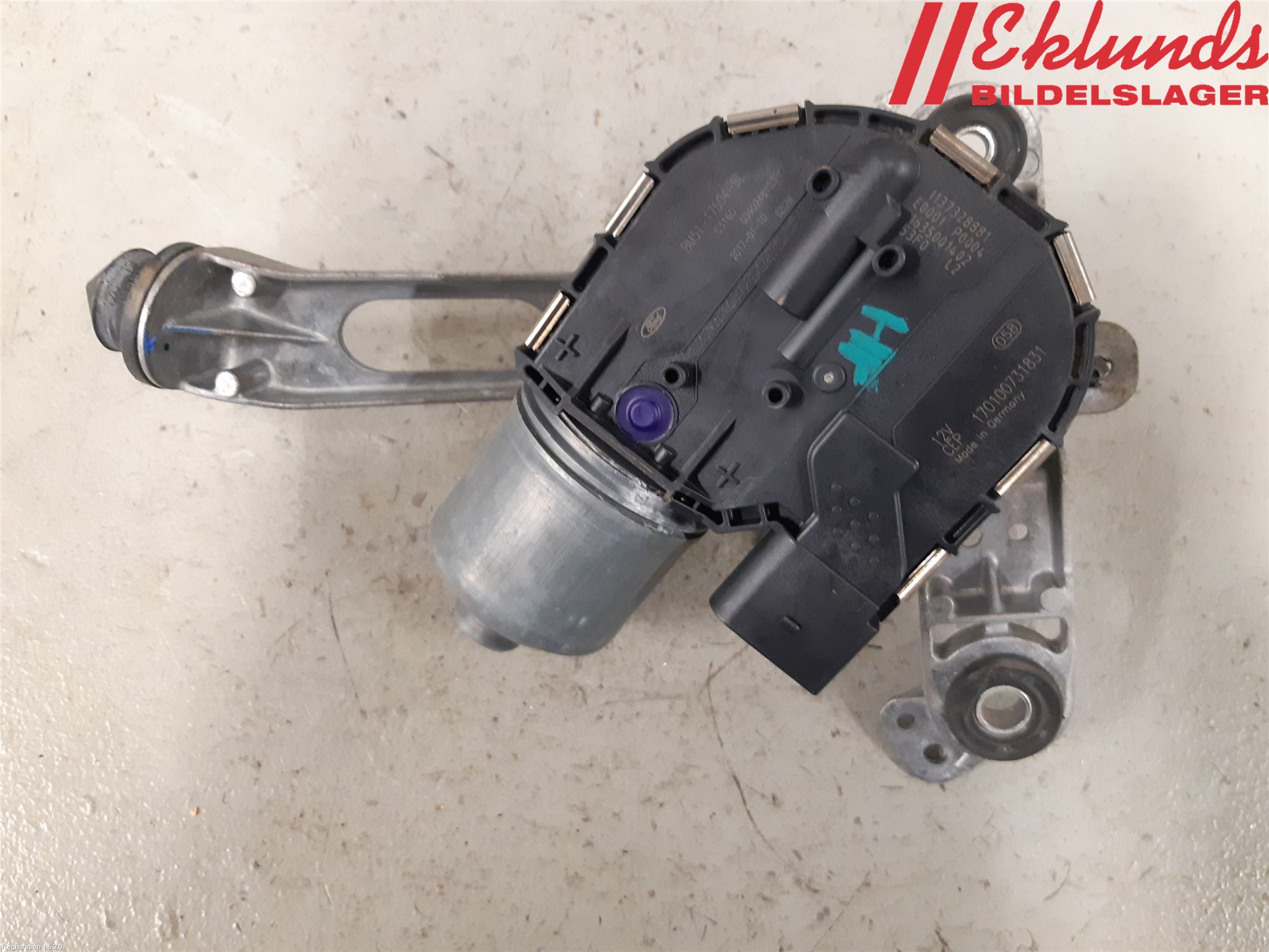 Ford FOCUS 15-18 Torkarmotor Vindruta