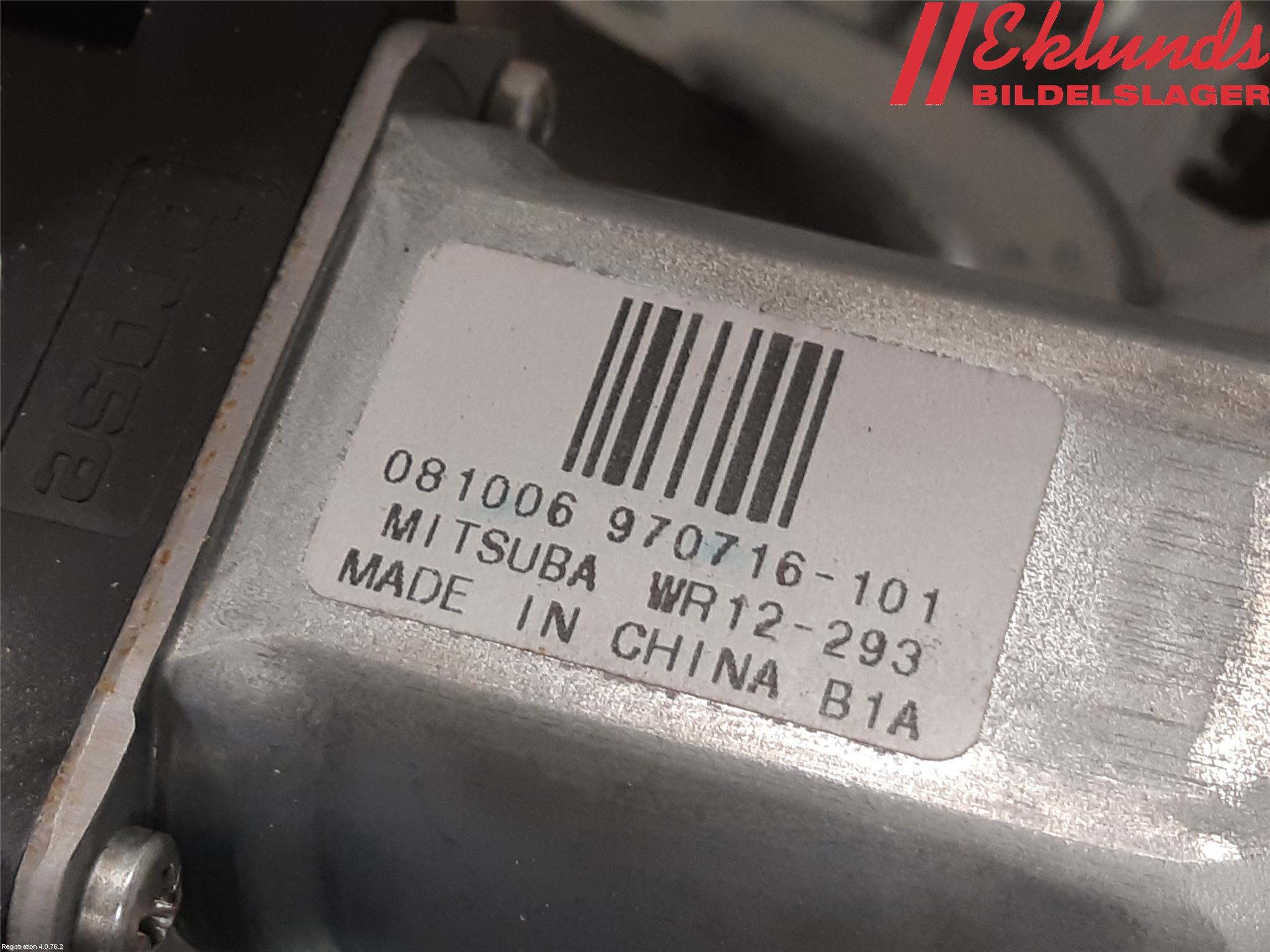 Volvo V70 08-13 Fönsterhiss El Kompl