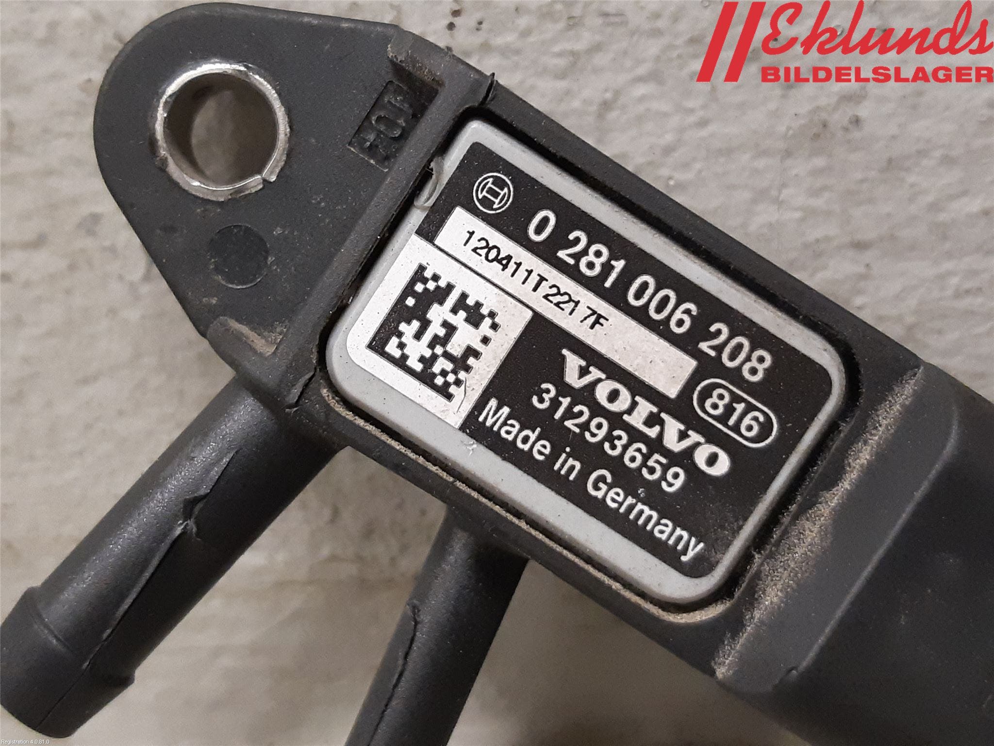 Volvo XC70 08-13 Injmappsensor