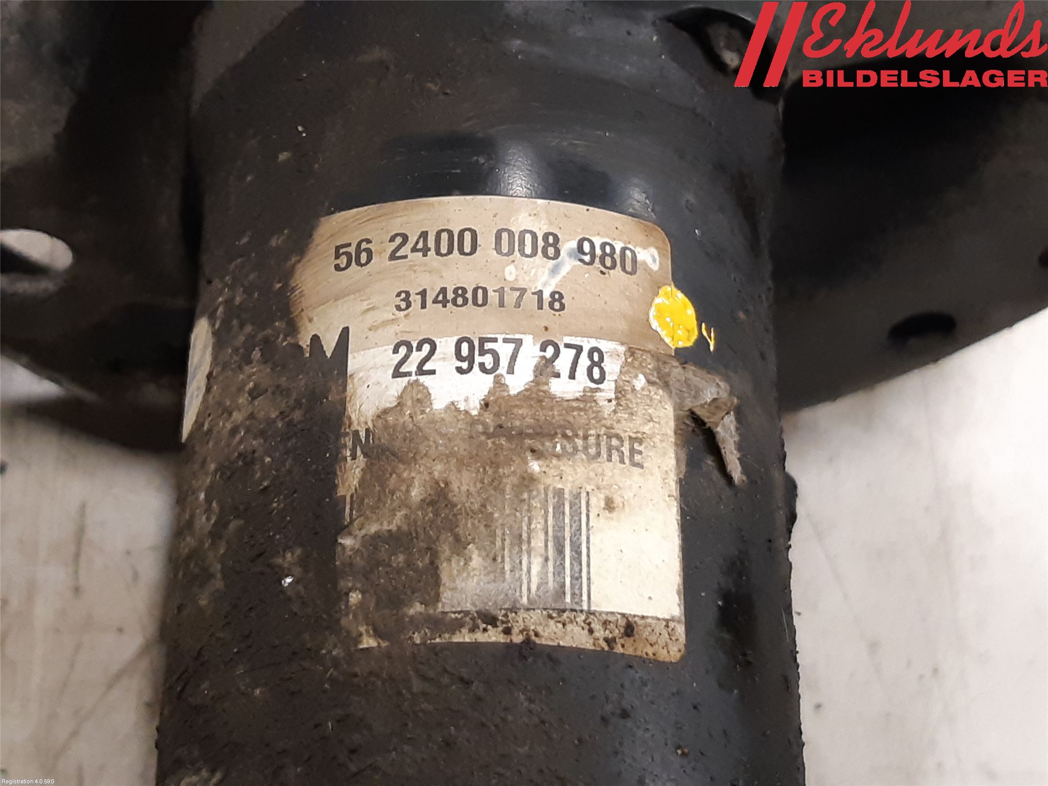 Opel INSIGNIA 09-16 Fjäderben Fram Vänster