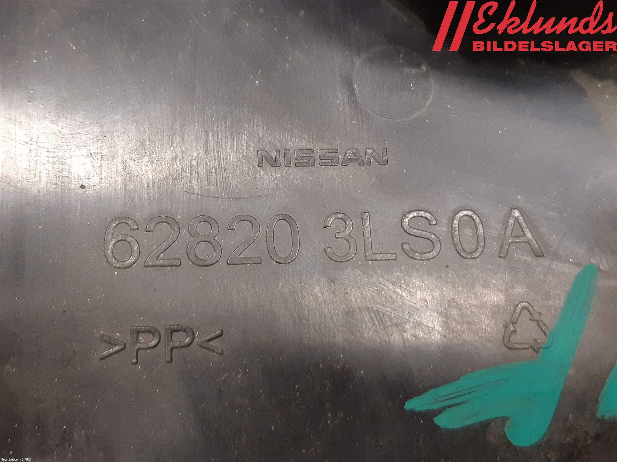 Nissan NV200/NV200 COMBI Deflektor Plåt-Plast Kylning