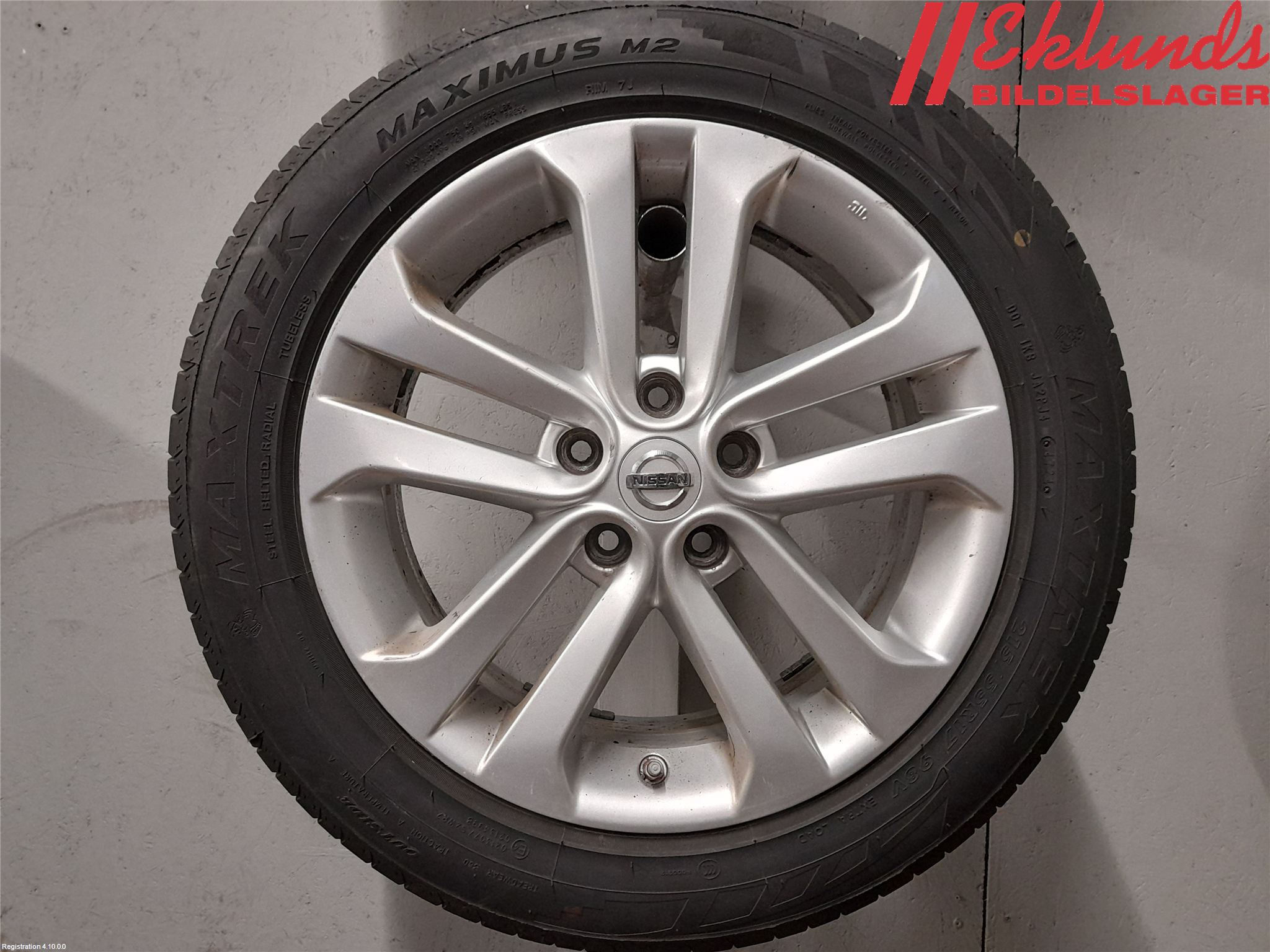 Nissan JUKE 14-19 Sommardäck Alumfälg 4St