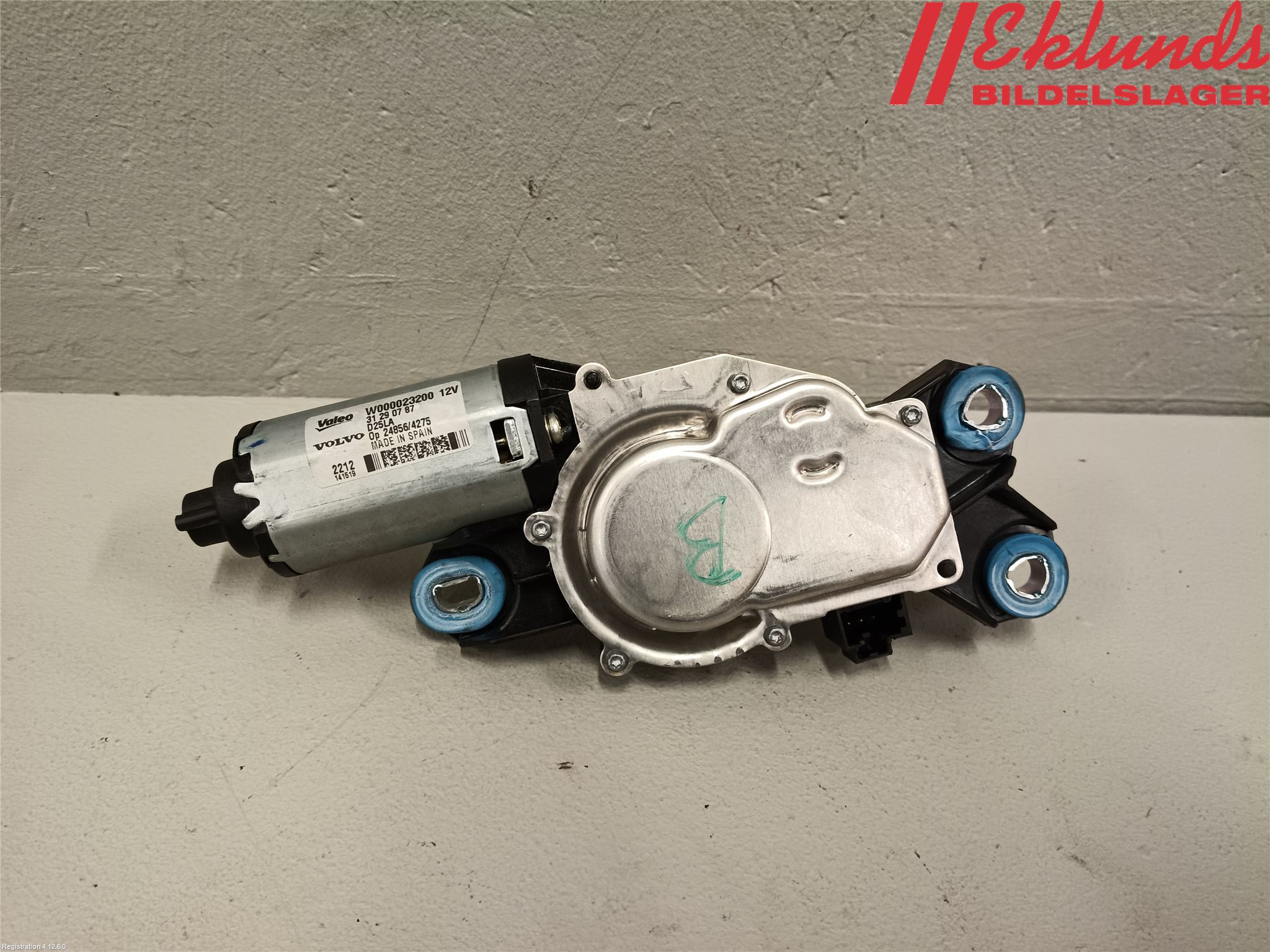 Volvo XC70 08-13 Torkarmotor Baklucka