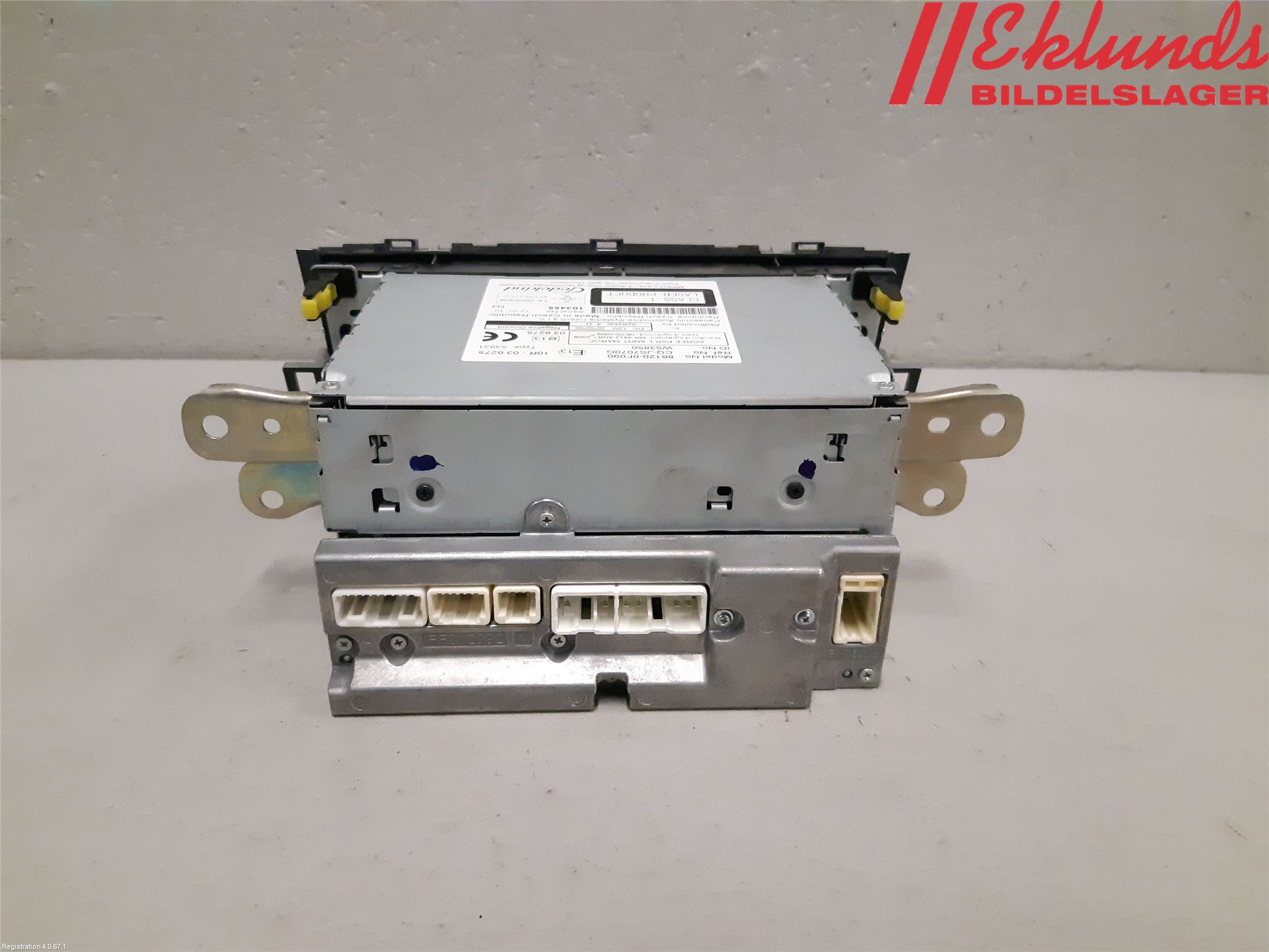 Toyota VERSO 09-18 Cd Radio - Multimediapanel