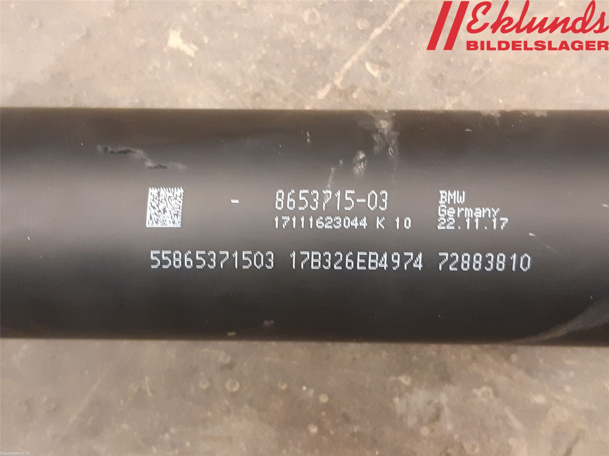 BMW 5 G30/G31/F90 17-23 Mellanaxel Komp