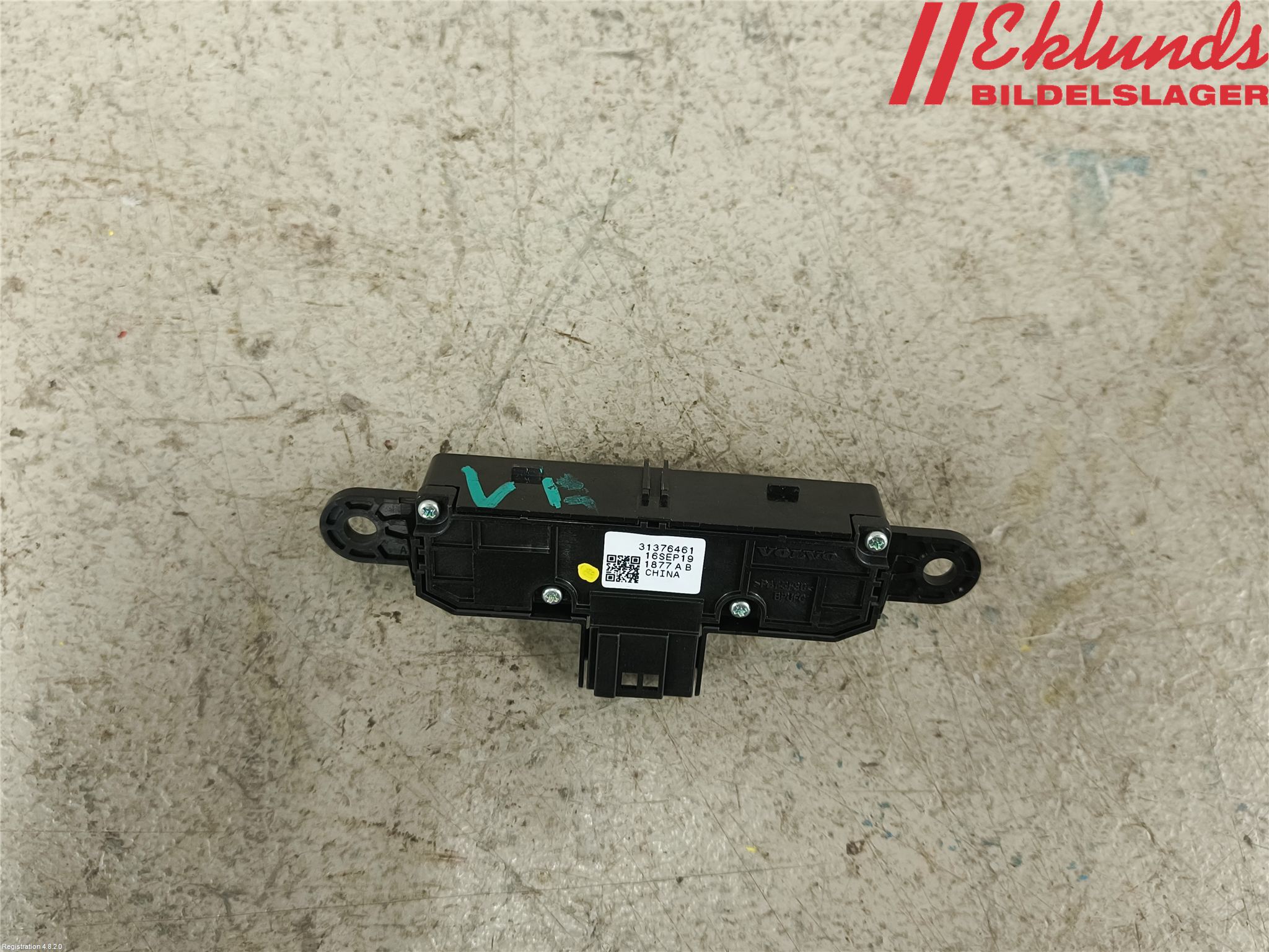 Volvo XC90/RECHARGE 16- Strömställare Stolminne