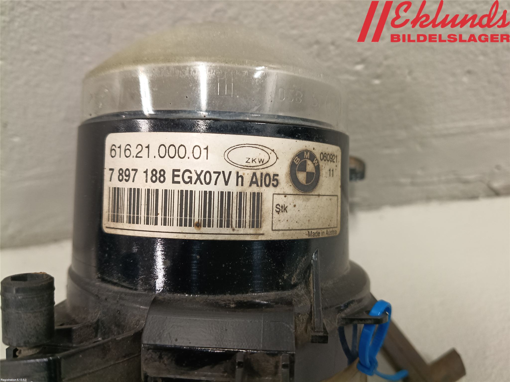 BMW 5 E60/61 Sed/Tou 02-10 Dimljus-Varselljus Fram