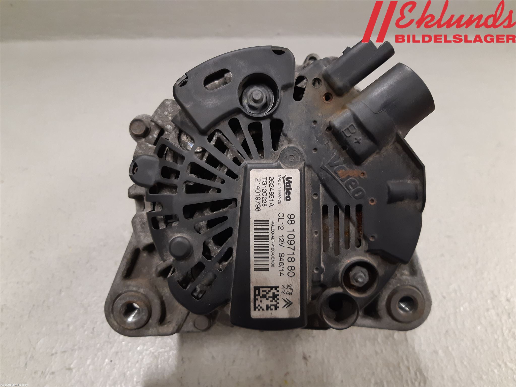 Citroen C4 CACTUS 14-20 Generator