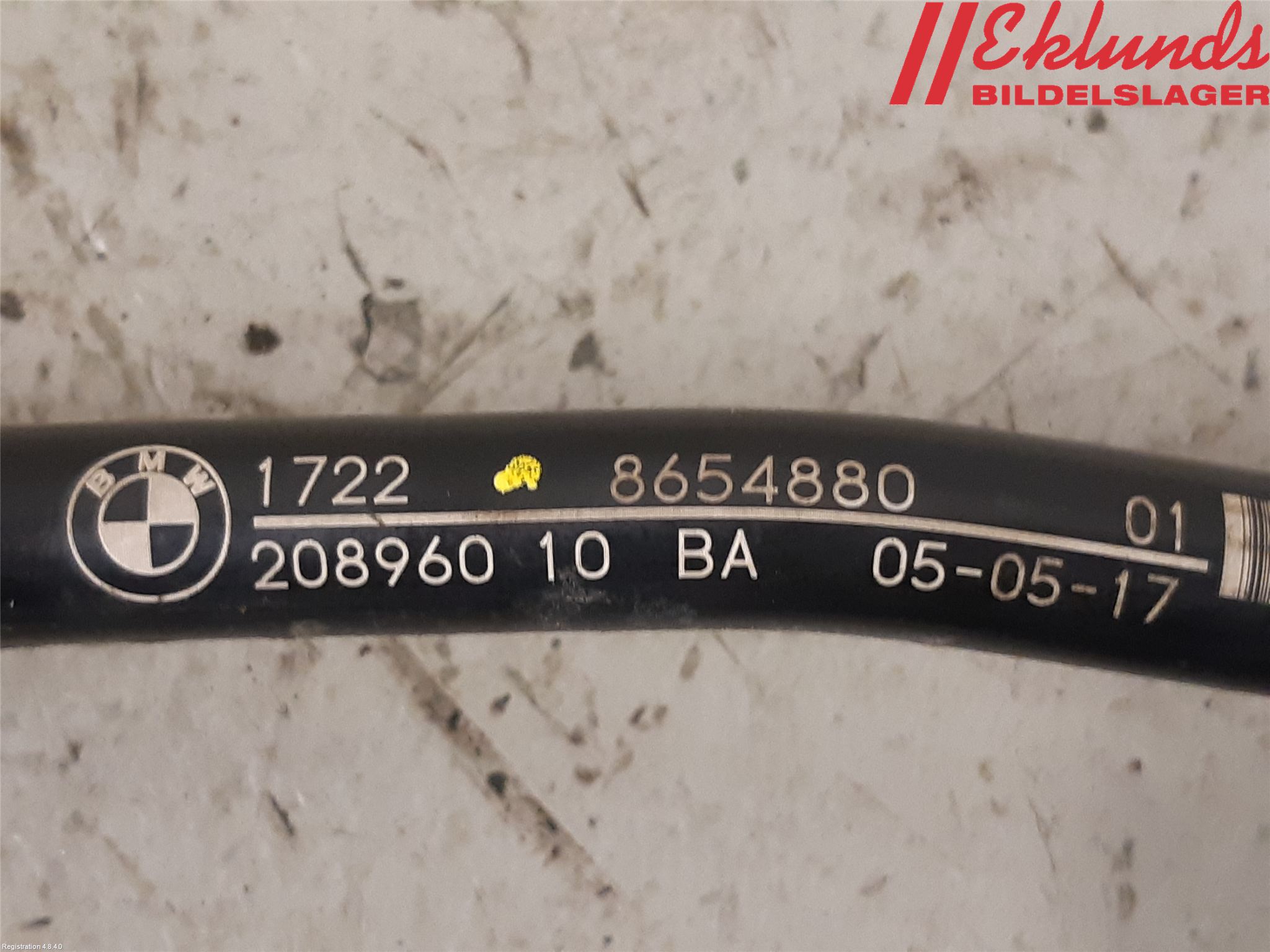 BMW X3 G01 18- Växellåda Oljerör-Slang