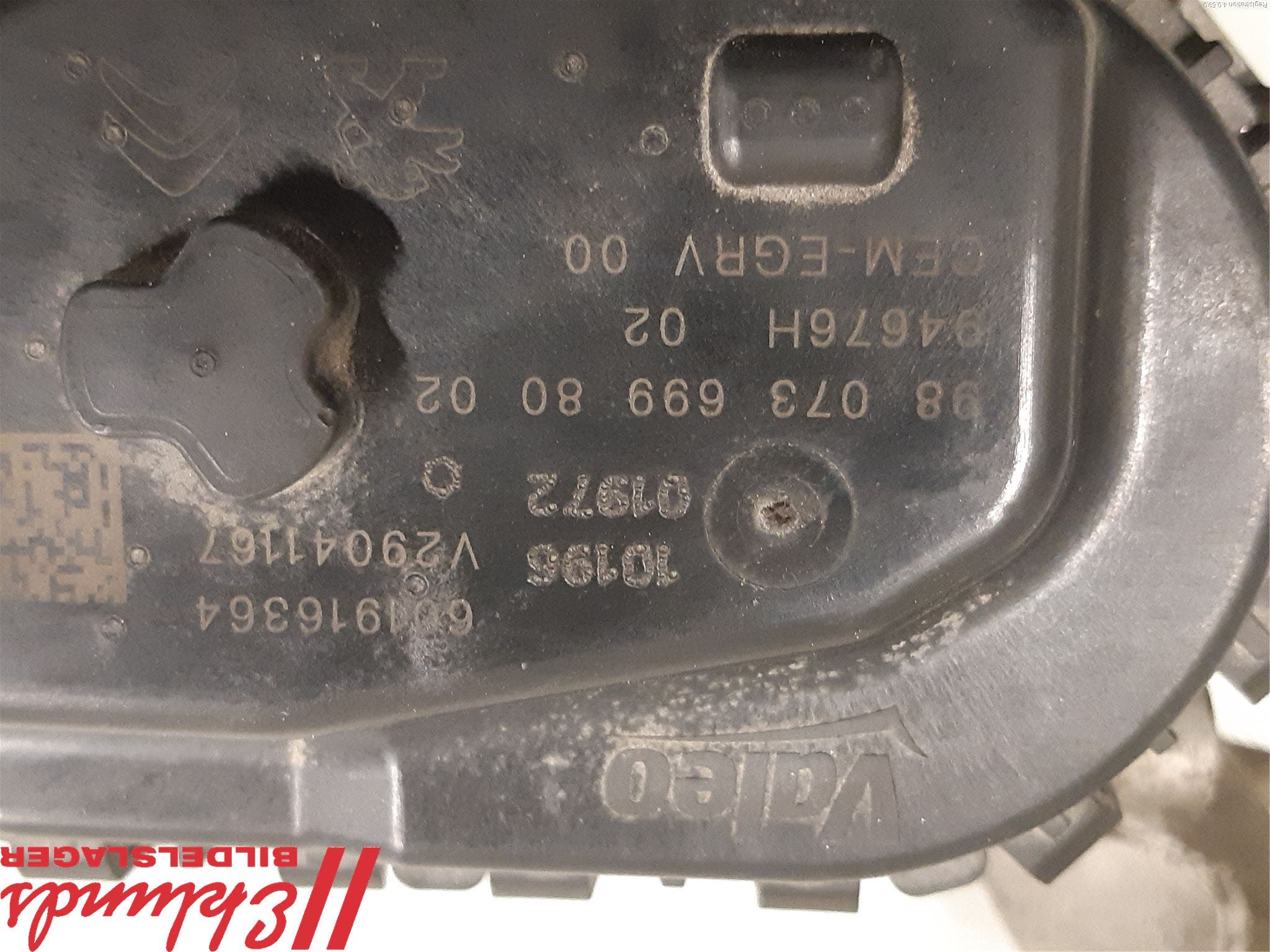 Citroen BERLINGO 08-18 Egr Ventil