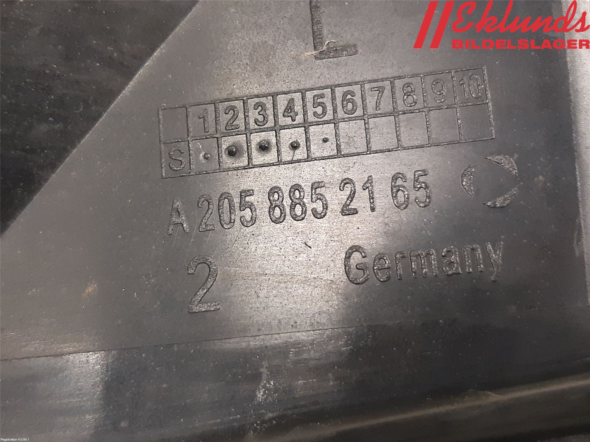 Mercedes-Benz MB C-KLASS (W205) 14-21 Stötfångarfäste Bak Vä